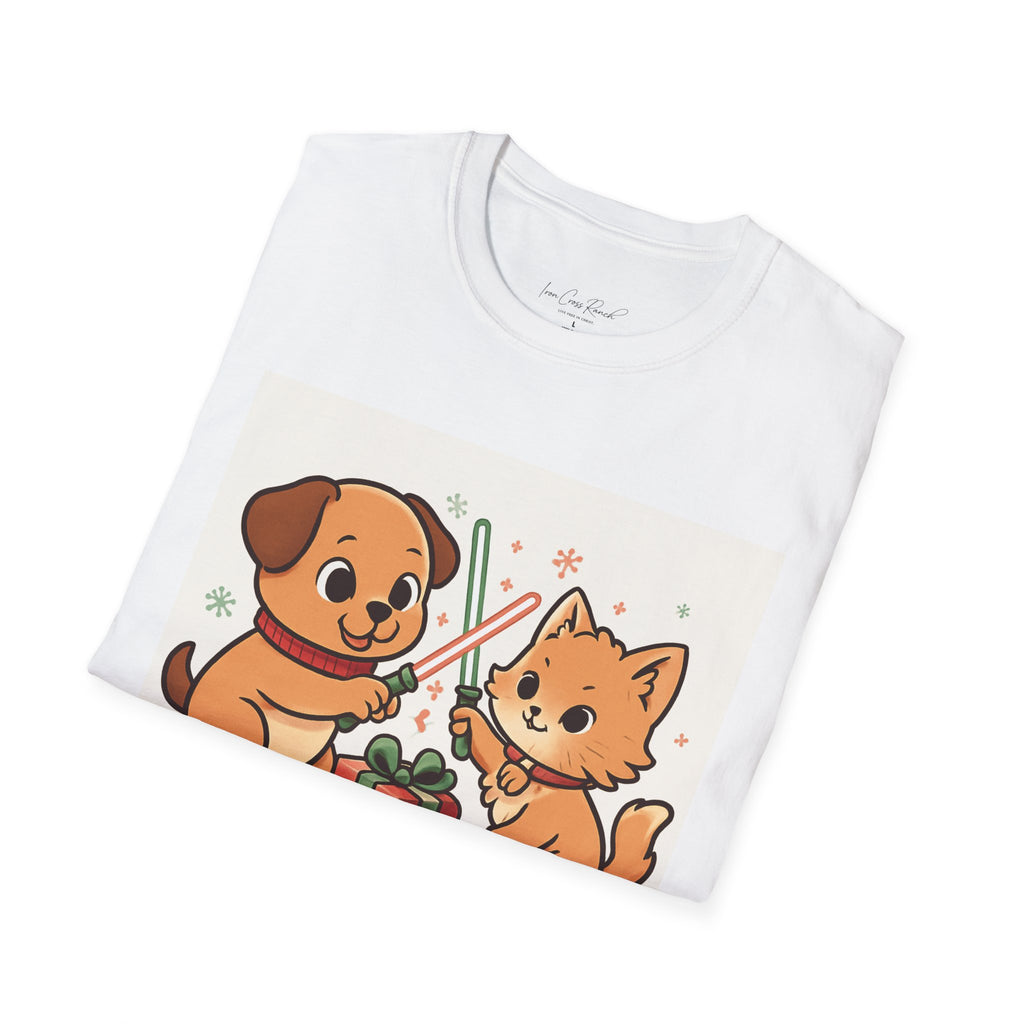 Holiday Showdown Kitten, Puppy T-Shirt