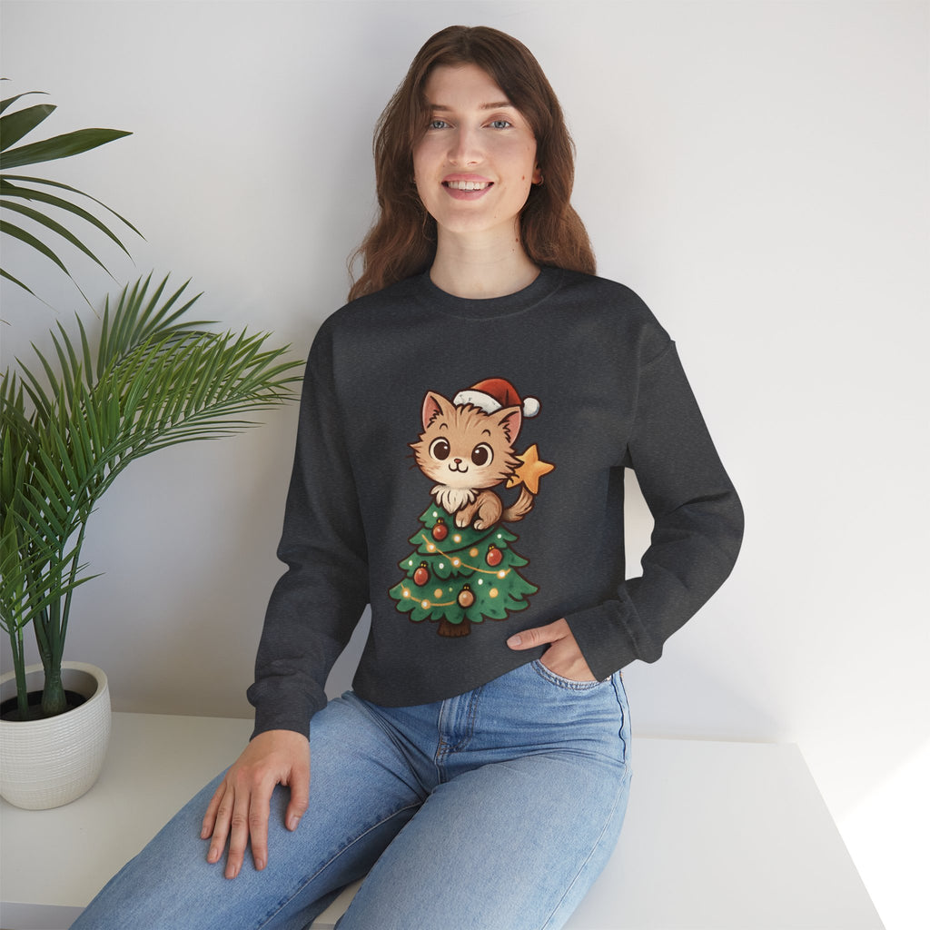 Christmas Cat -Sweatshirt