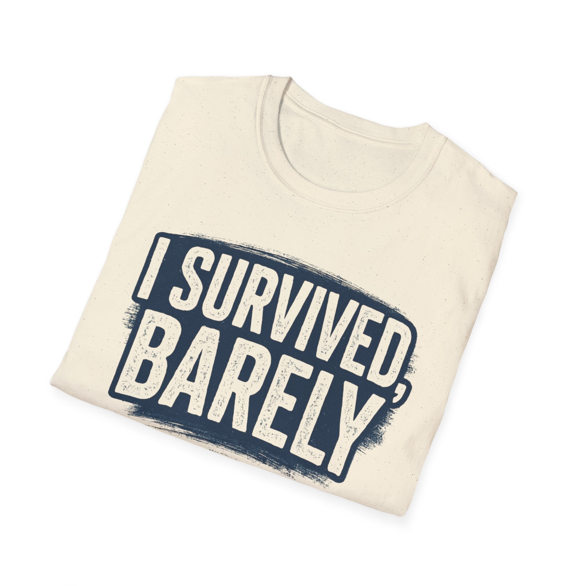 I Survived Barely  Gamer T-Shirt