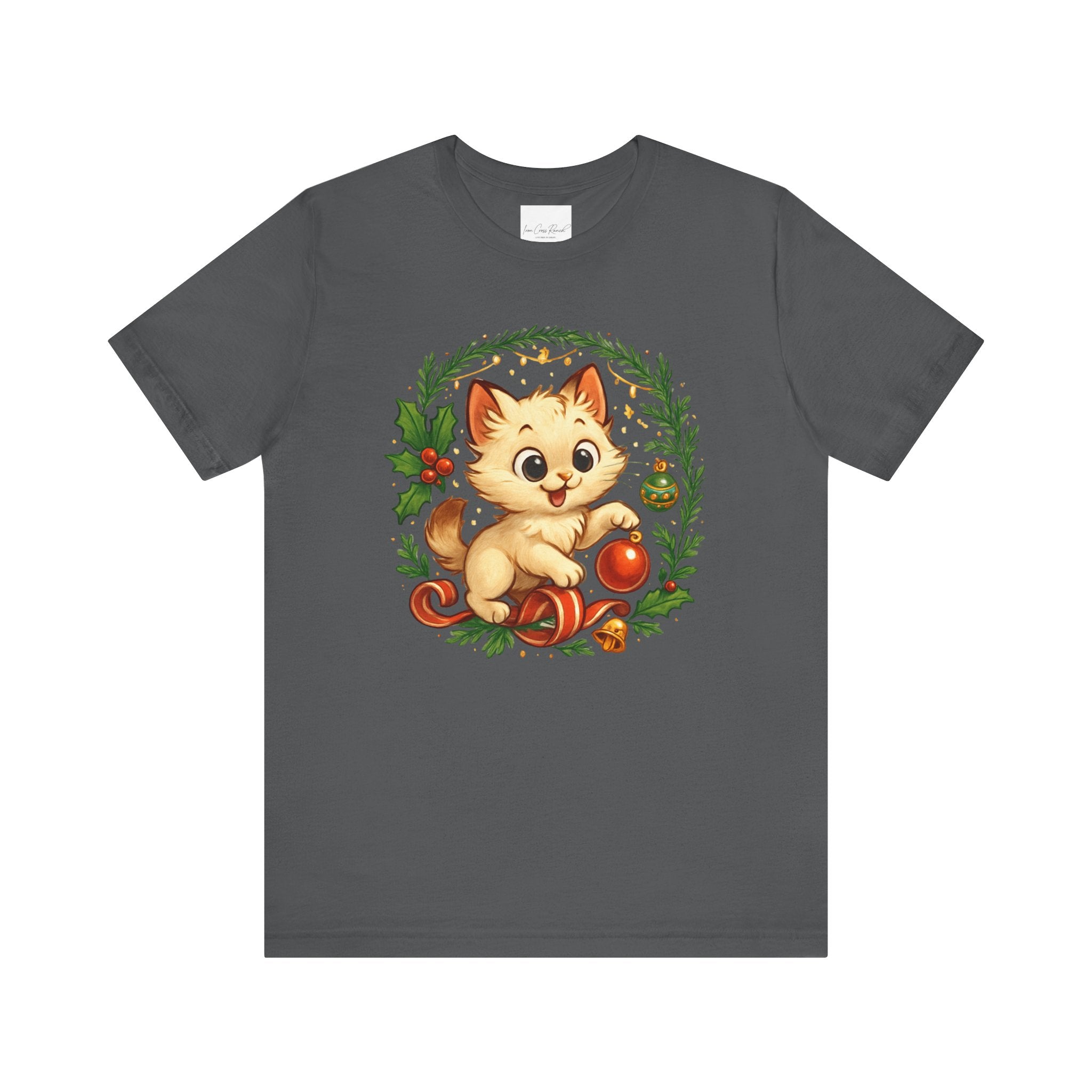 Christmas Kitten Play T-Shirt