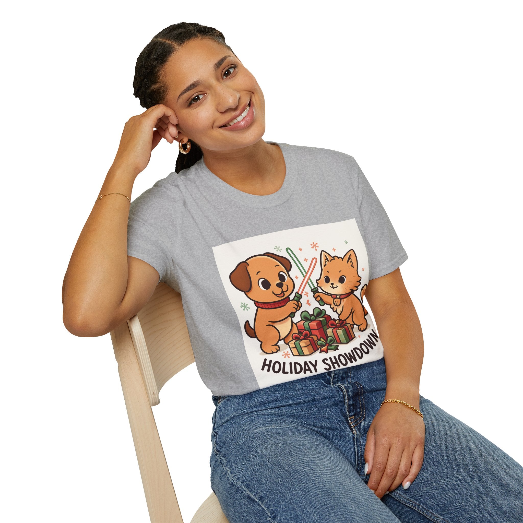 Holiday Showdown Kitten, Puppy T-Shirt