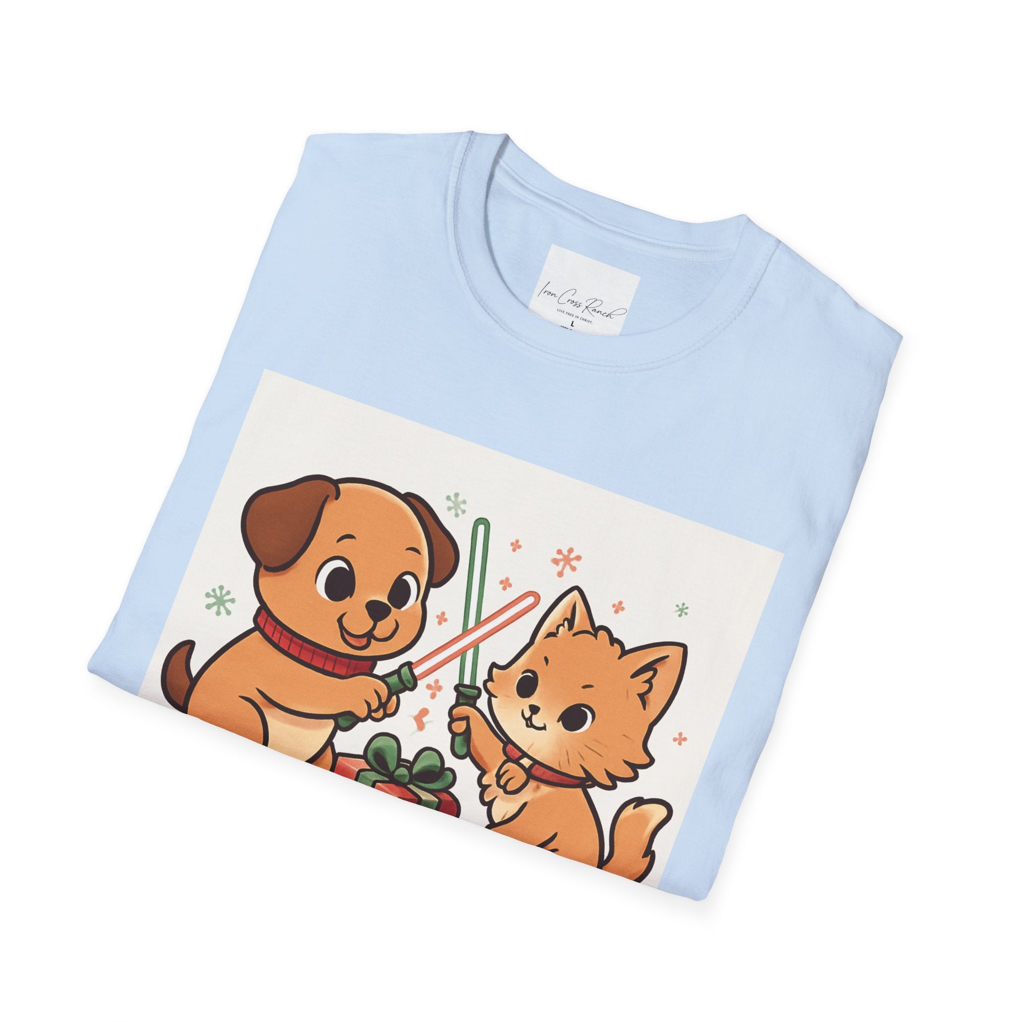 Holiday Showdown Kitten, Puppy T-Shirt