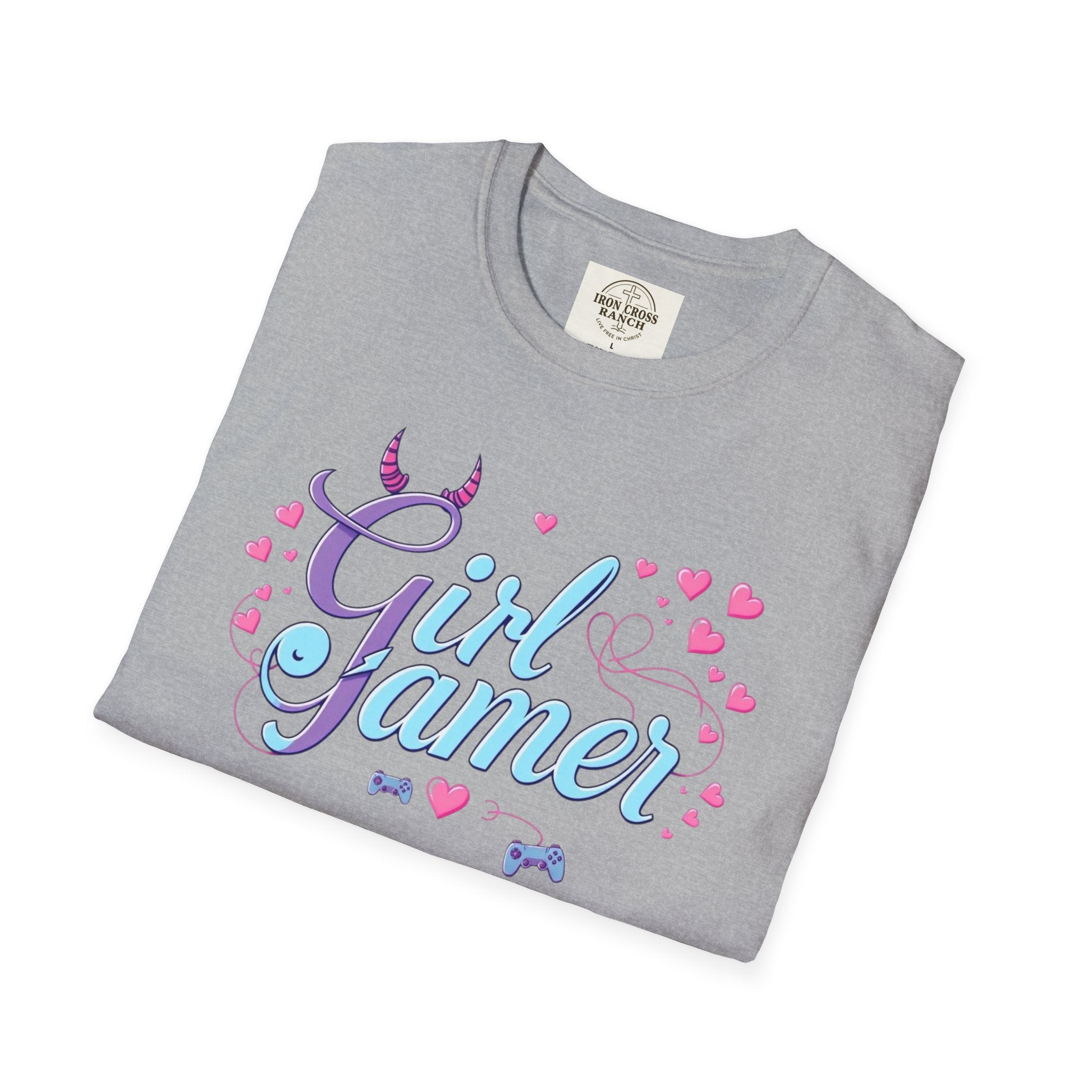 Girl Gamer T-Shirt, Pastel