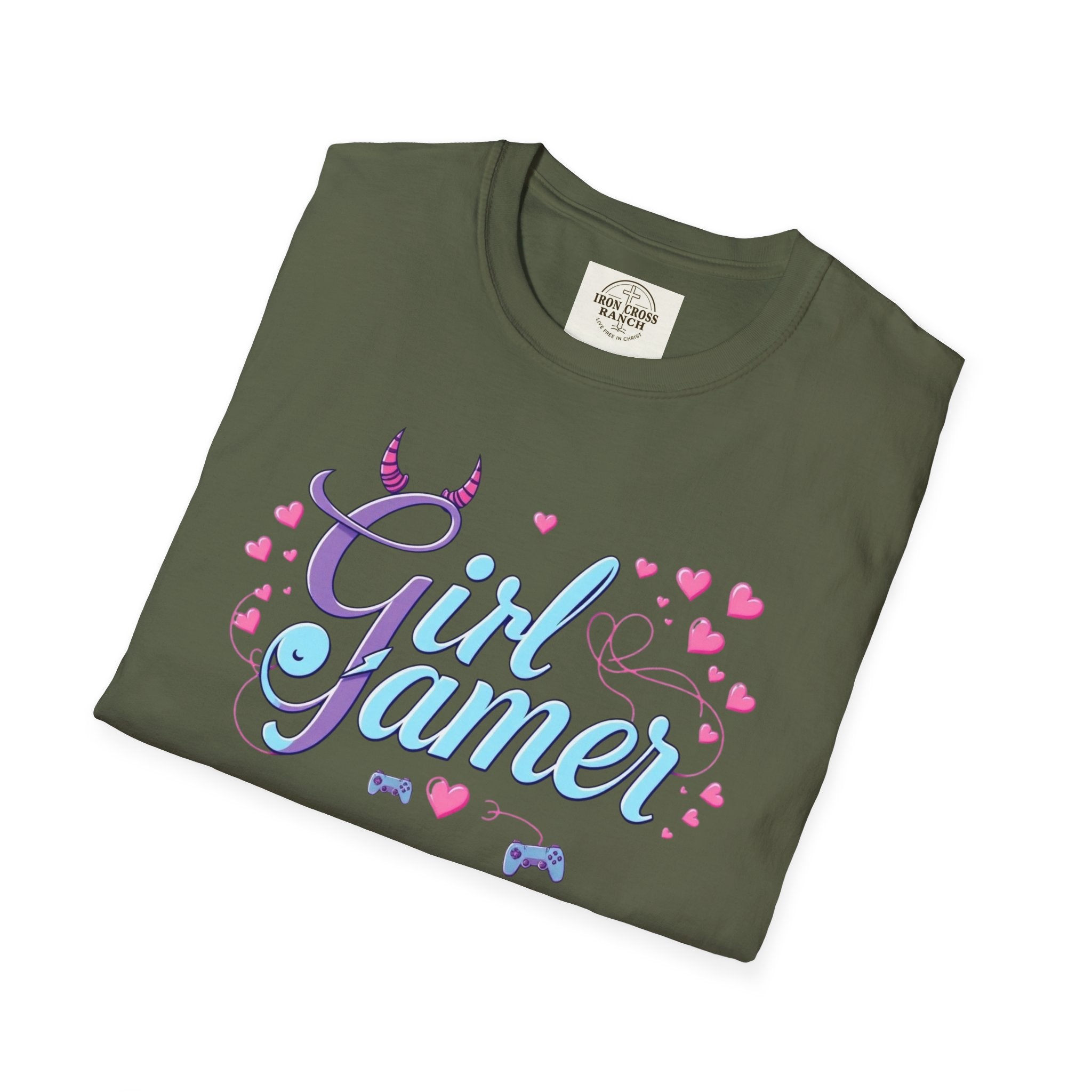 Girl Gamer T-Shirt, Pastel