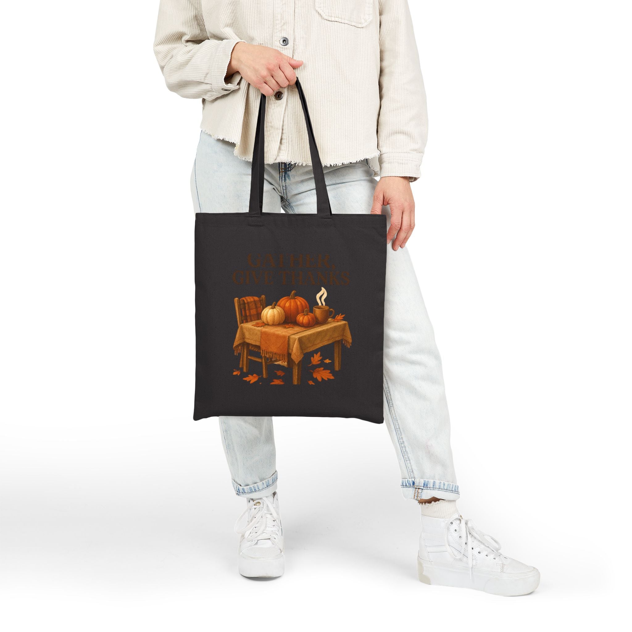 Cotton Canvas Tote Bag