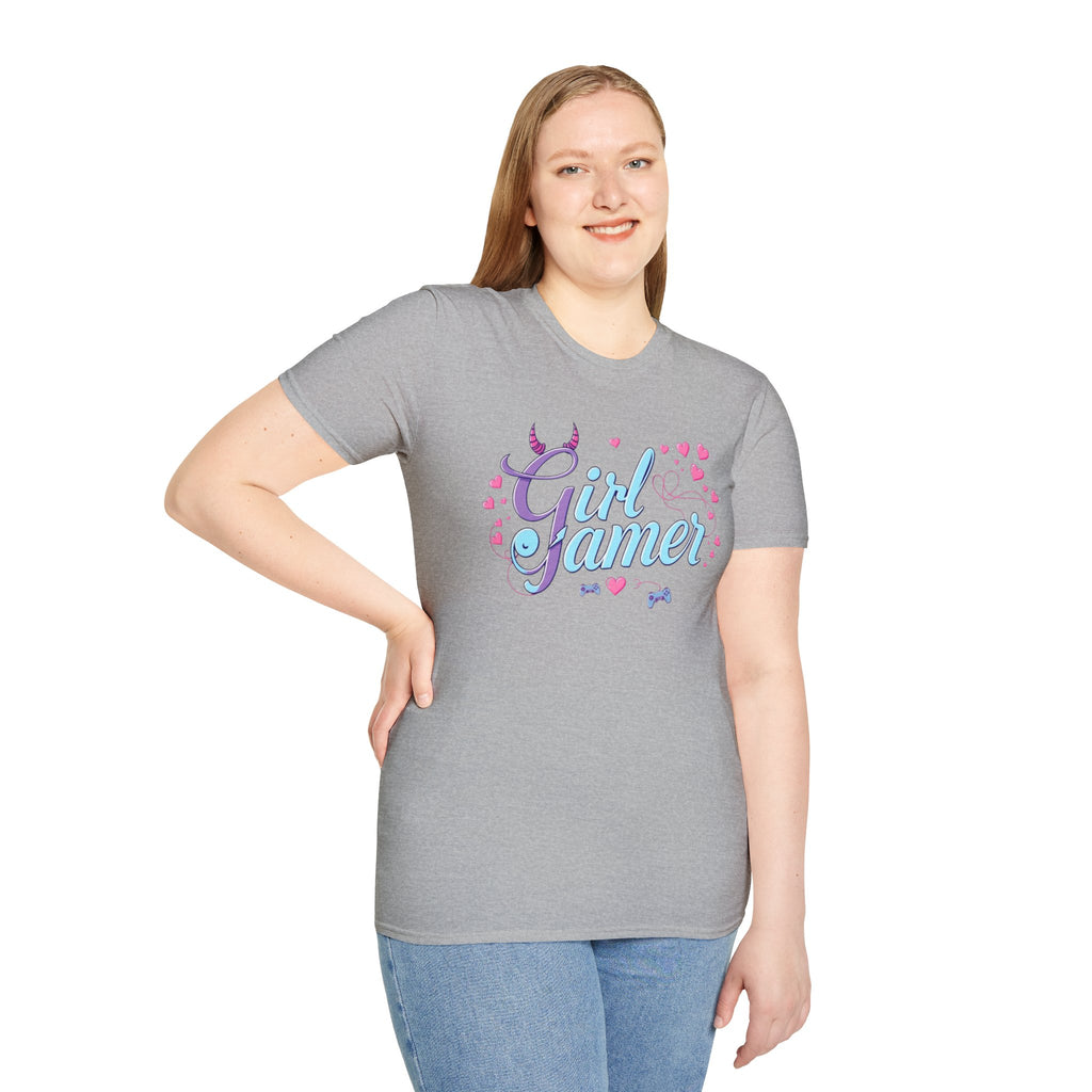 Girl Gamer T-Shirt, Pastel