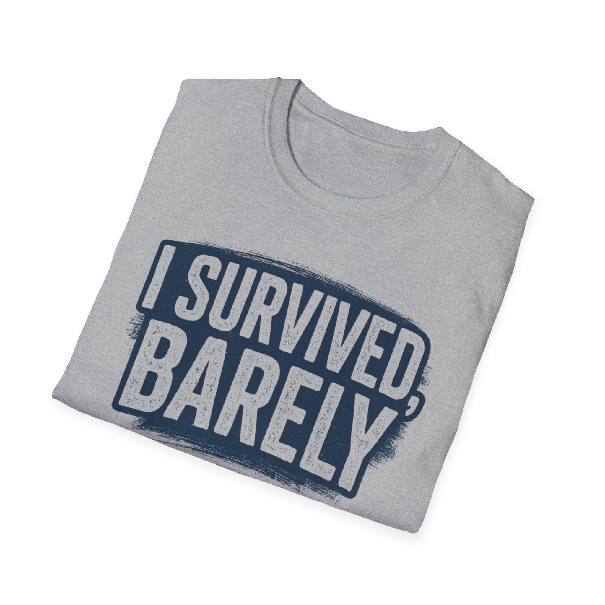 I Survived Barely  Gamer T-Shirt