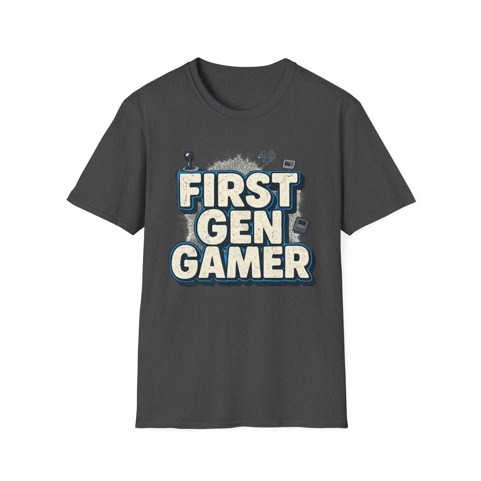 First Gen  Gamer, Blue Outline
