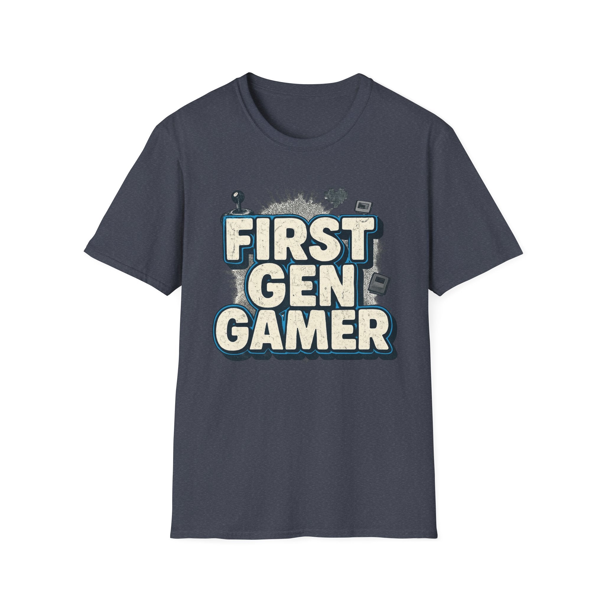 First Gen  Gamer, Blue Outline