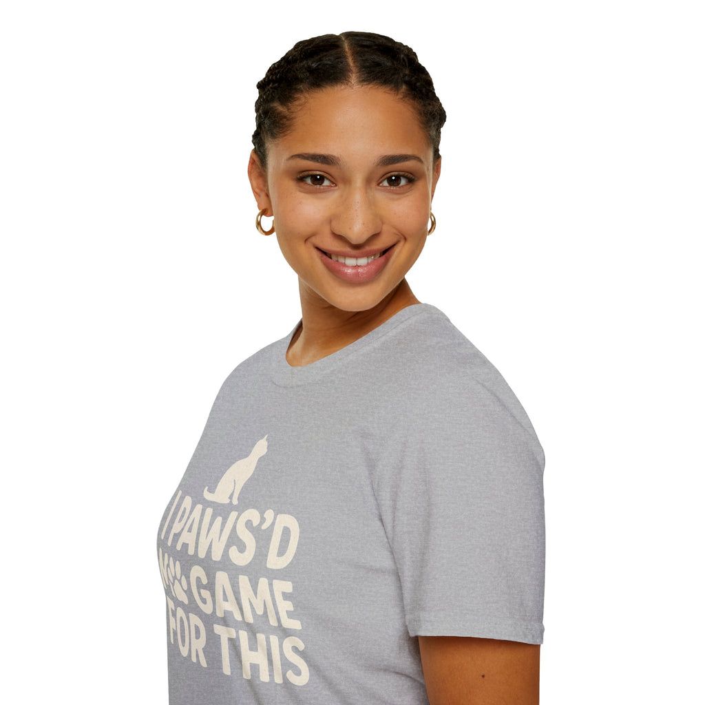 I Paws'd My -Gamer T-Shirt