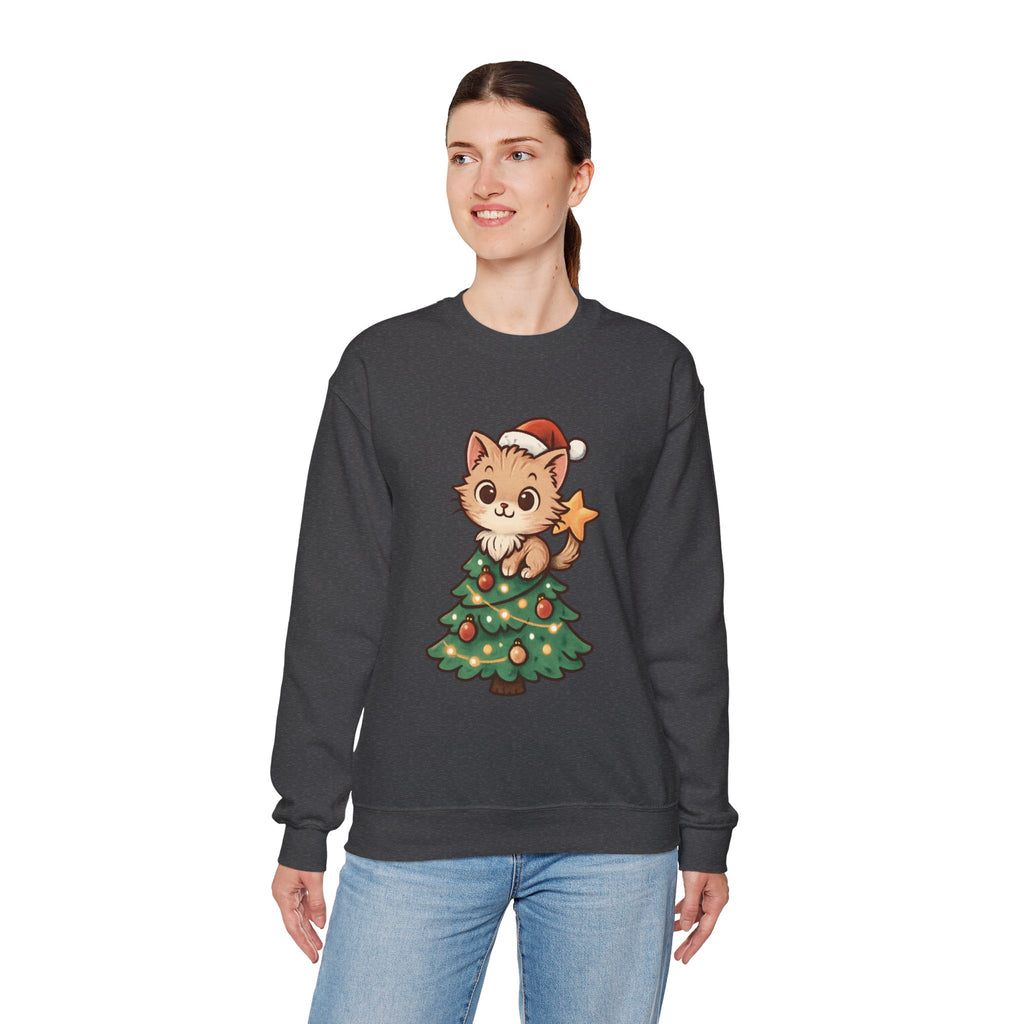 Christmas Cat -Sweatshirt