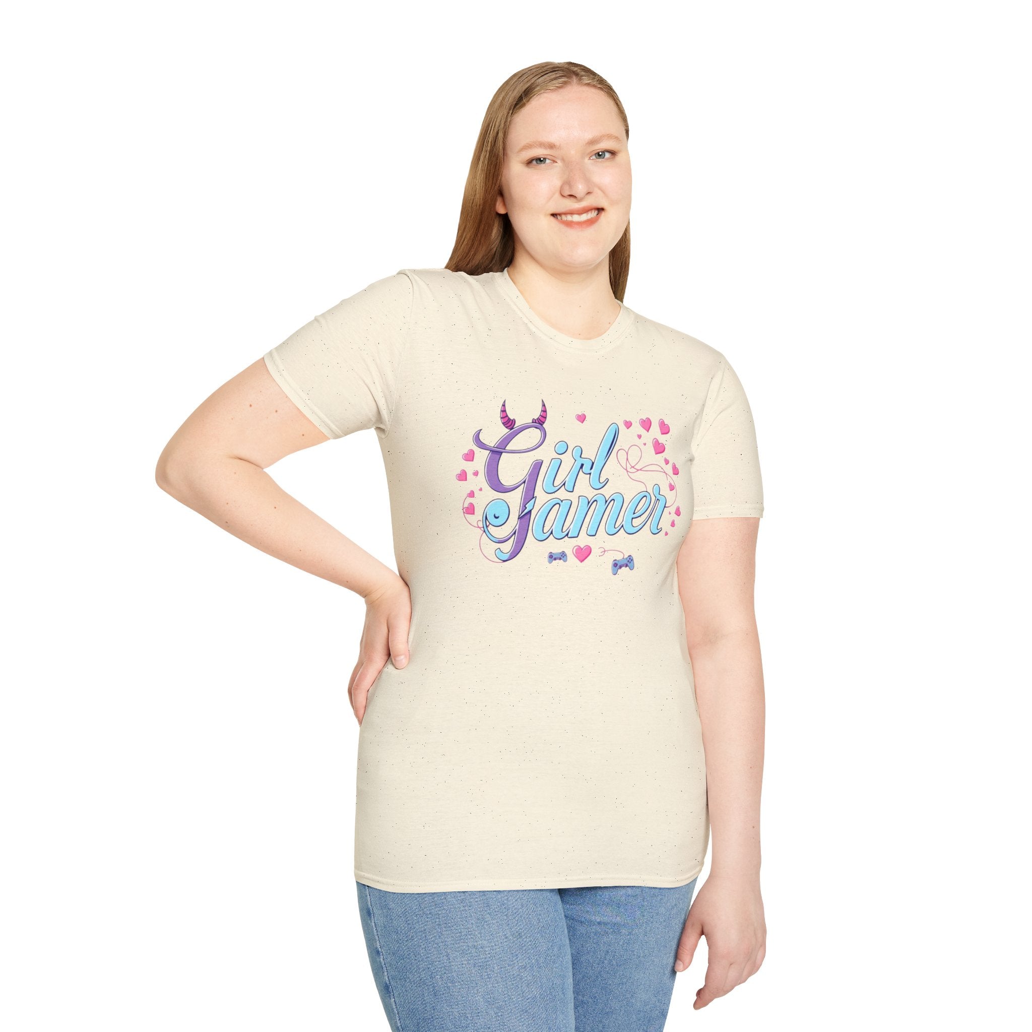 Girl Gamer T-Shirt, Pastel