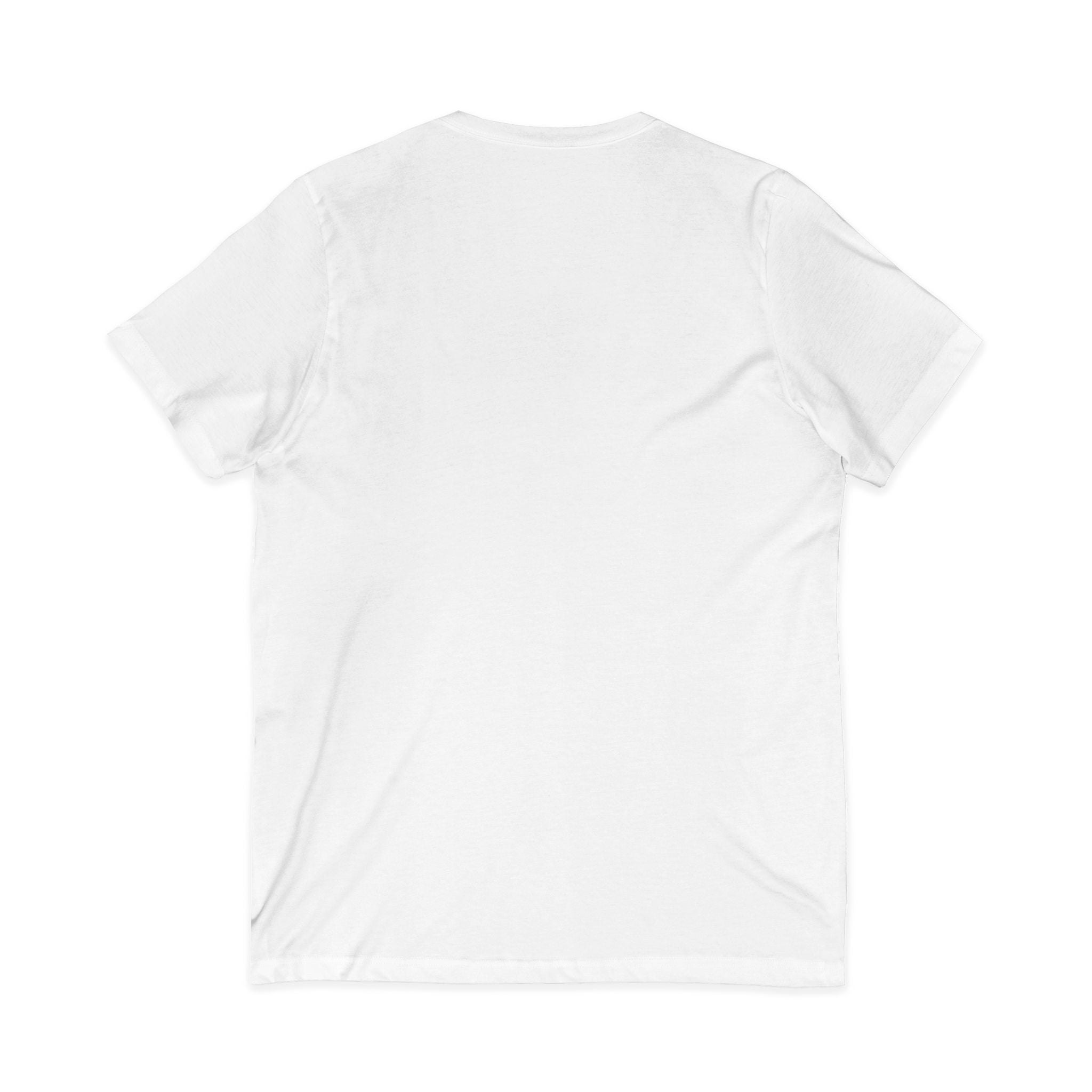 Unisex V-Neck Tee, Casual Style Shirt, Everyday Wear Top, Comfortable Gift for Any Occasion, Trendy Graphic T-Shirt