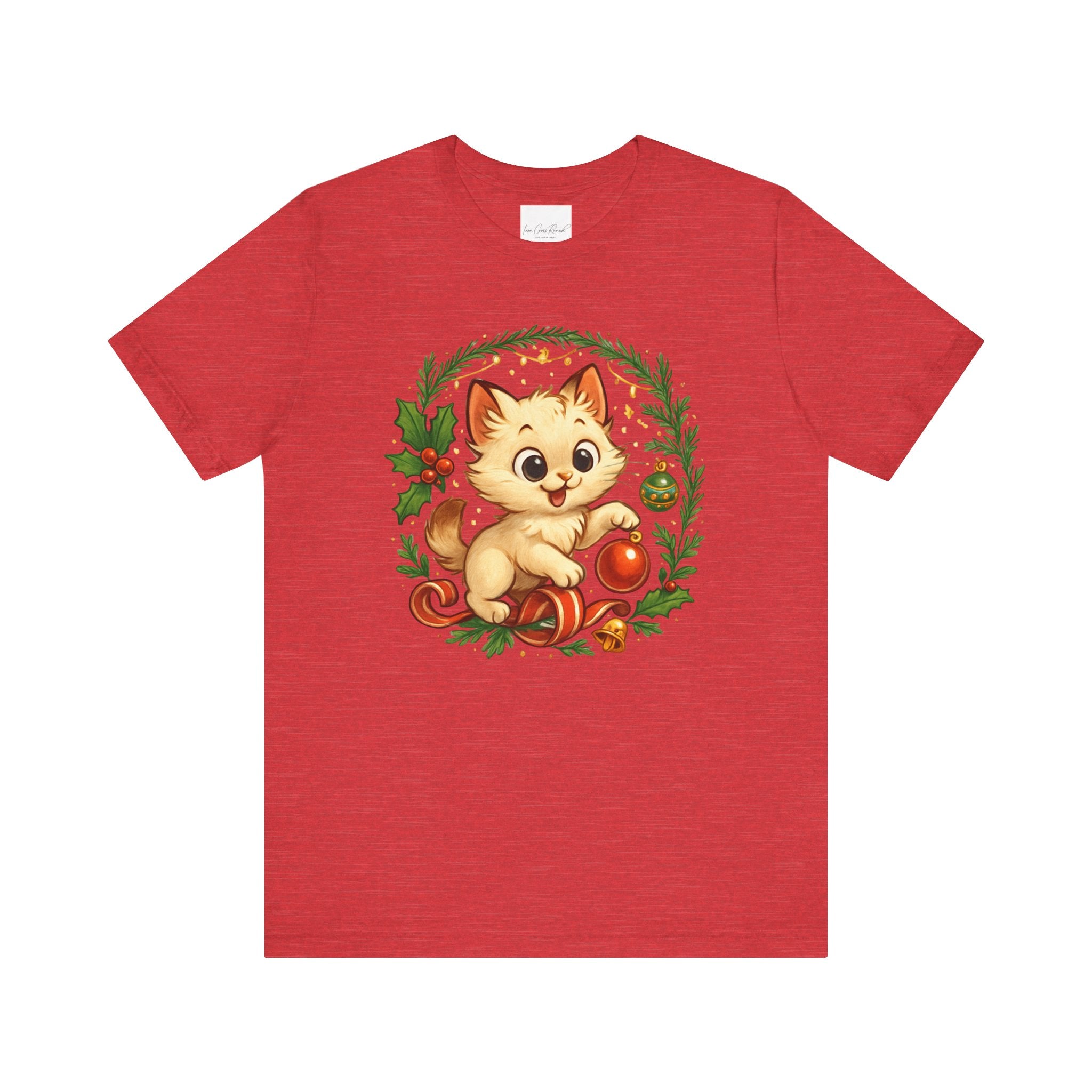 Christmas Kitten Play T-Shirt
