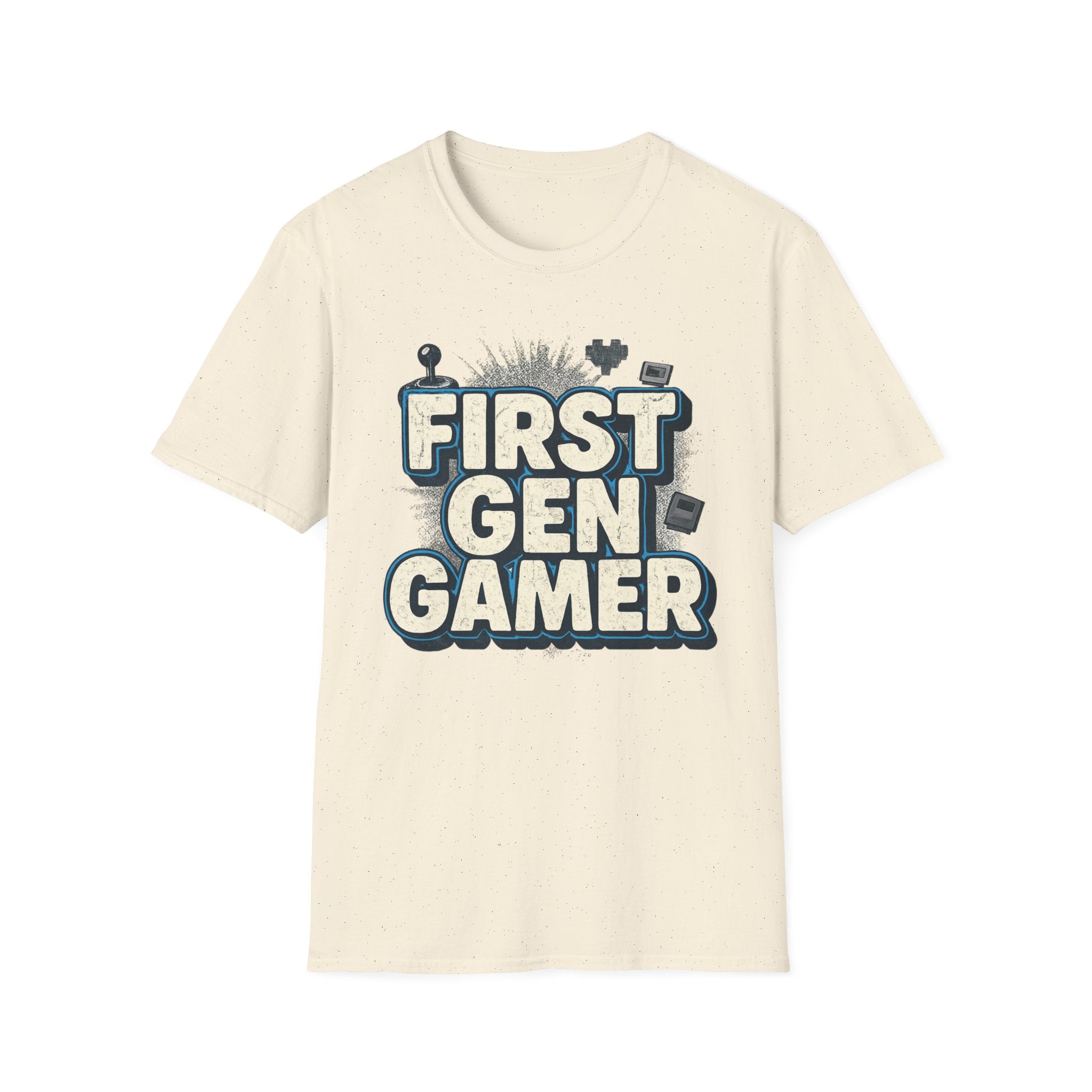 First Gen  Gamer, Blue Outline