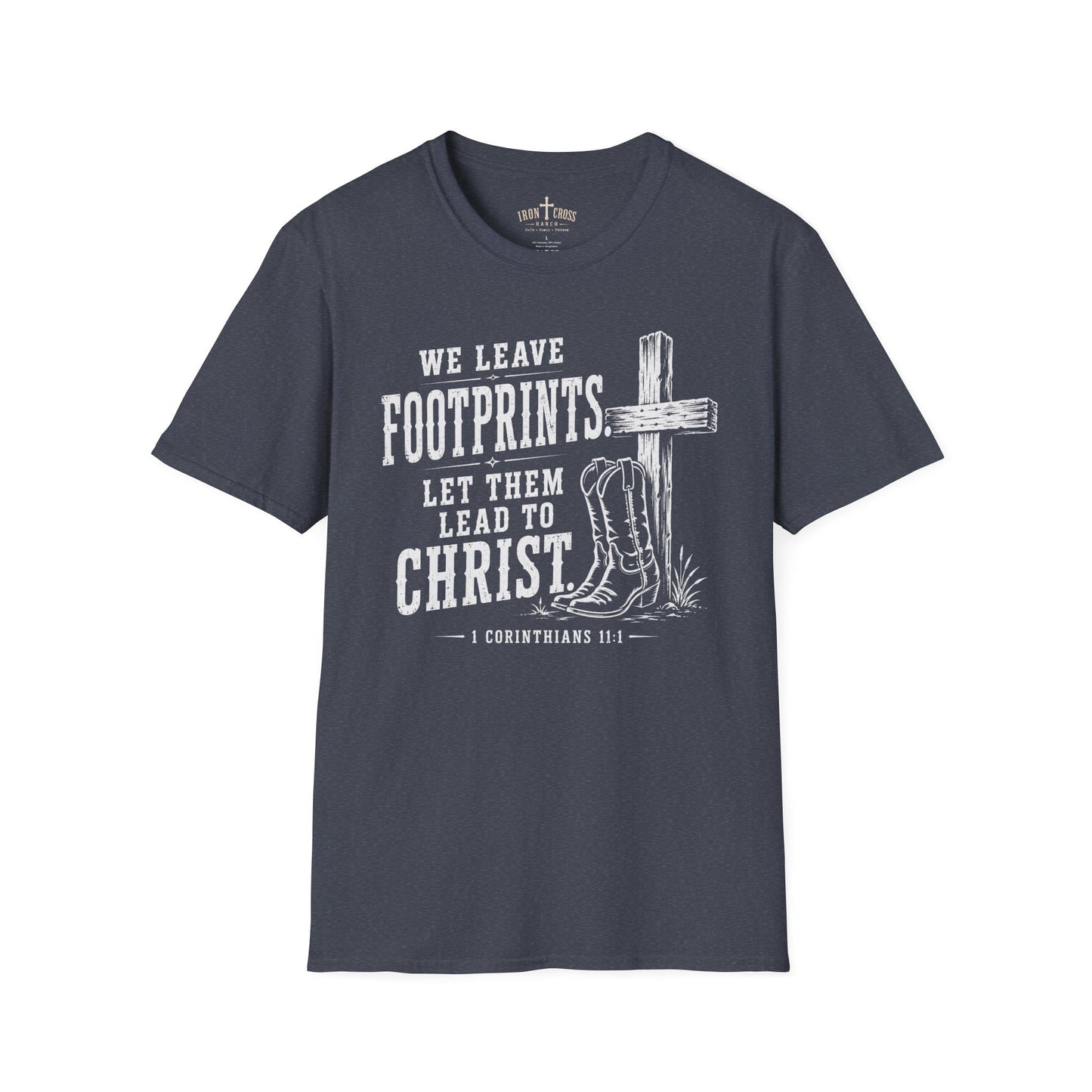 We Leave Footprints Let Them Lead to Christ
