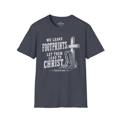 We Leave Footprints Let Them Lead to Christ