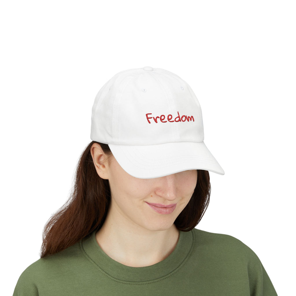 Dad Cap - In Memory of Charlie Kirk, Freedom Cap