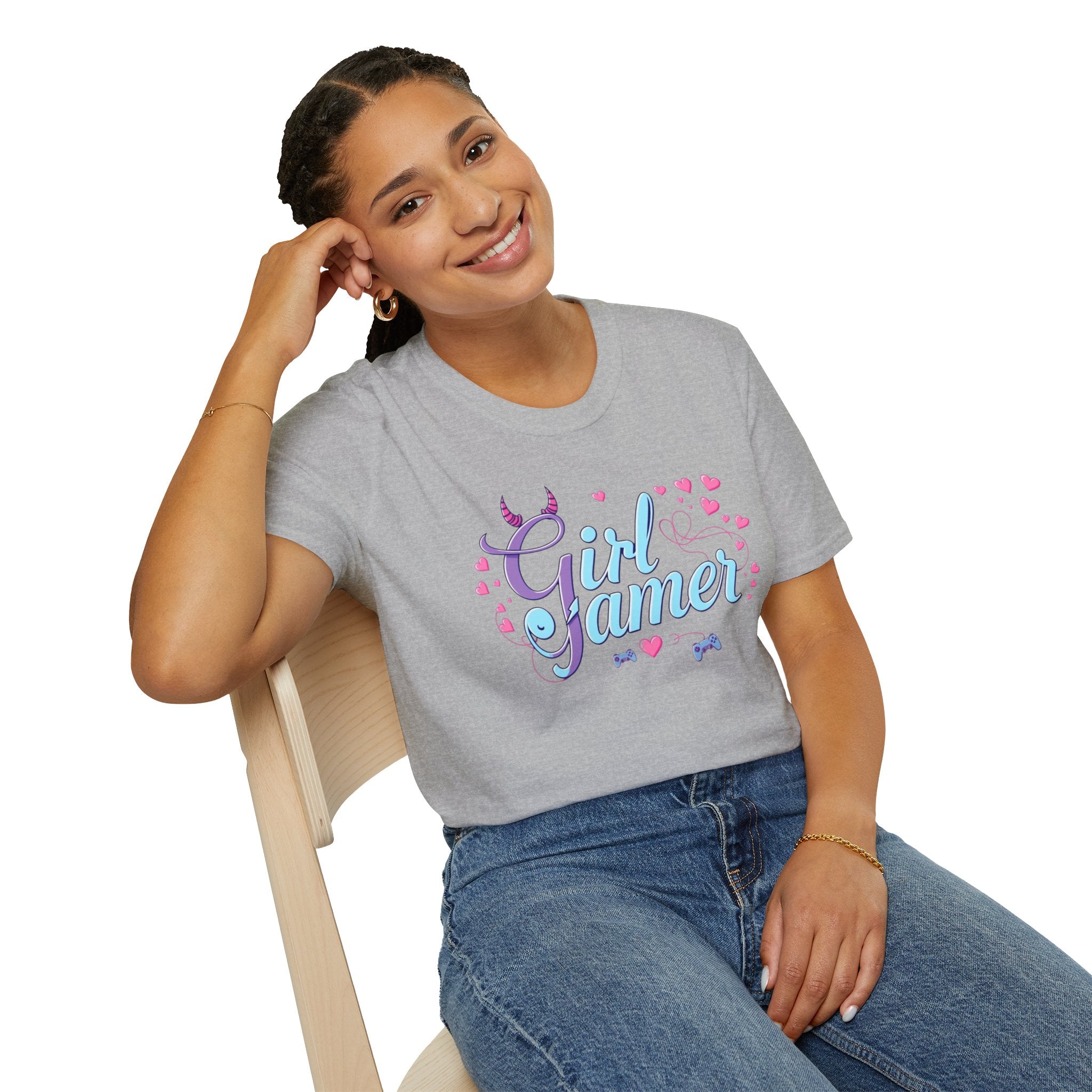 Girl Gamer T-Shirt, Pastel