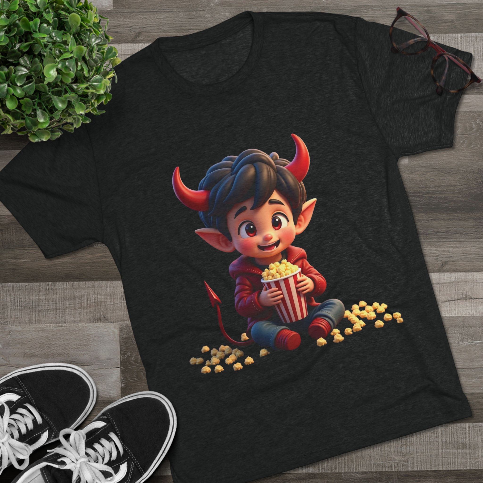 Devil Popcorn Tee