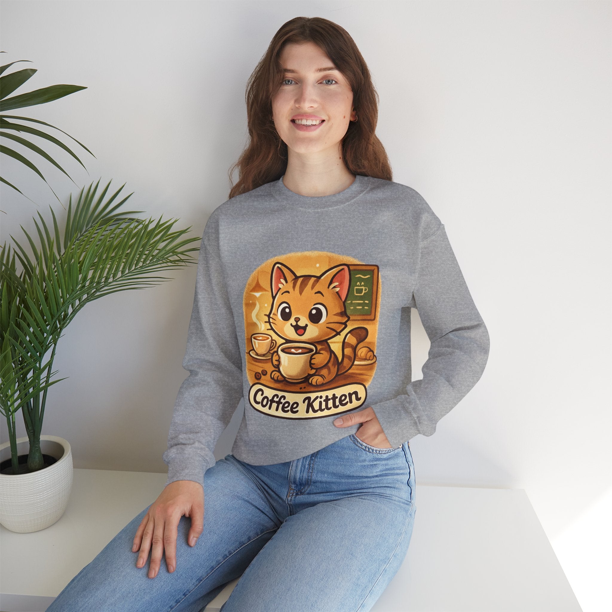 Coffee Kitten -Sweatshirt