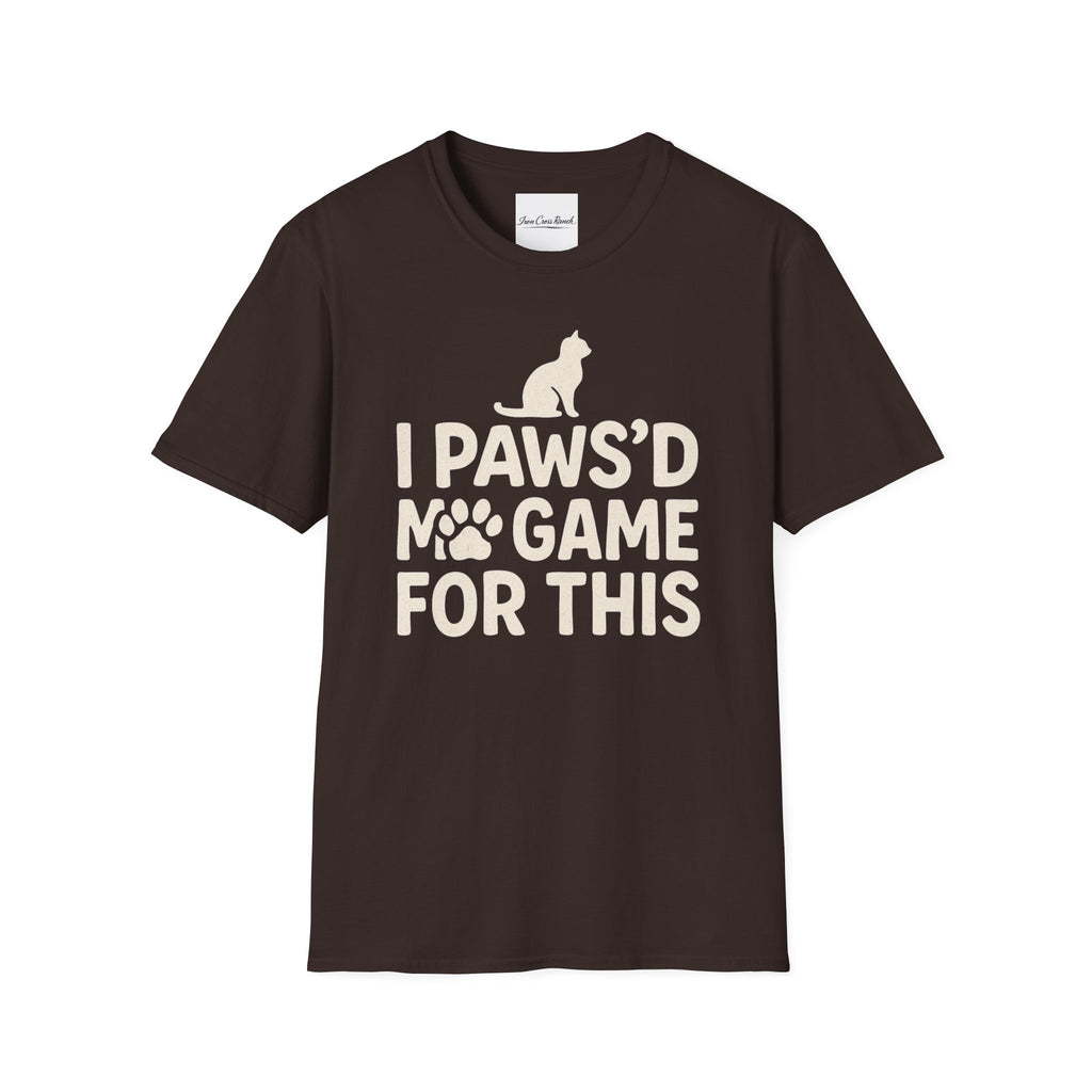 I Paws'd My -Gamer T-Shirt