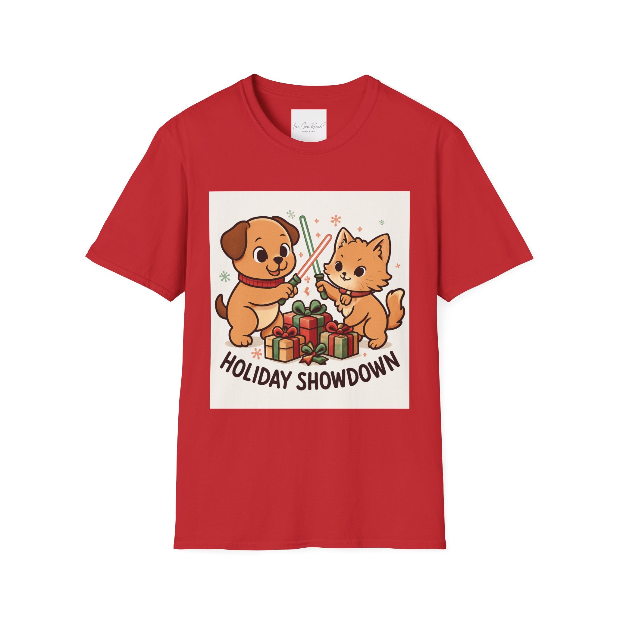 Holiday Showdown Kitten, Puppy T-Shirt