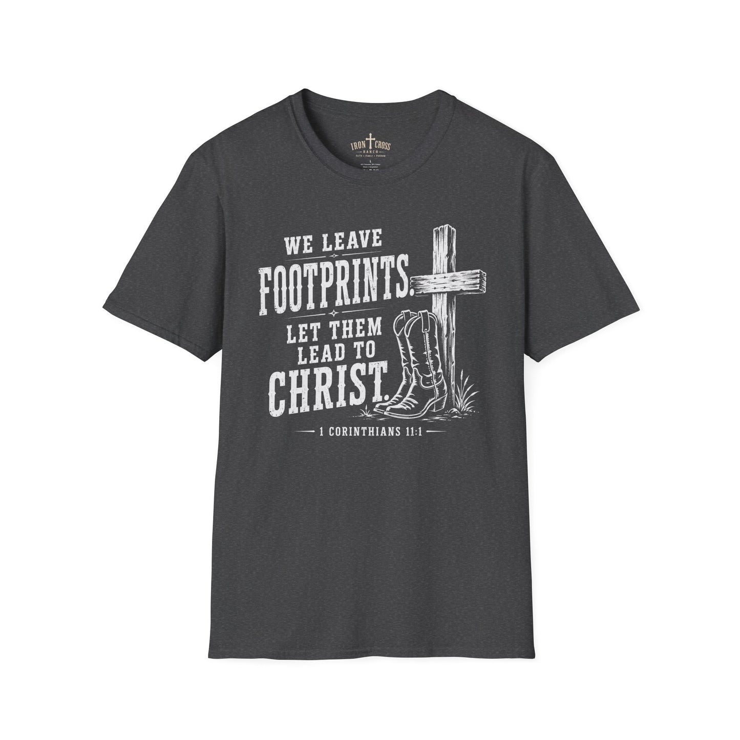 We Leave Footprints Let Them Lead to Christ