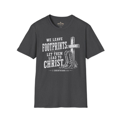 We Leave Footprints Let Them Lead to Christ