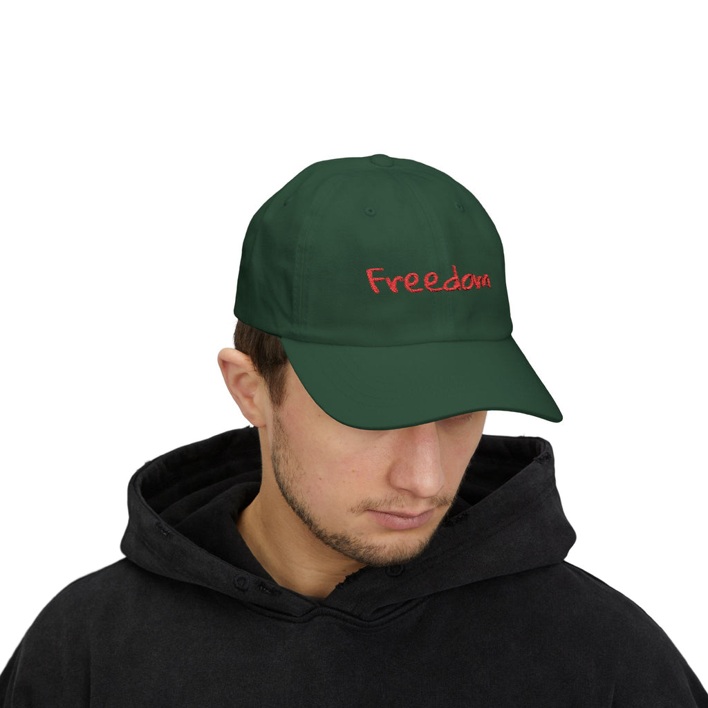 Dad Cap - In Memory of Charlie Kirk, Freedom Cap