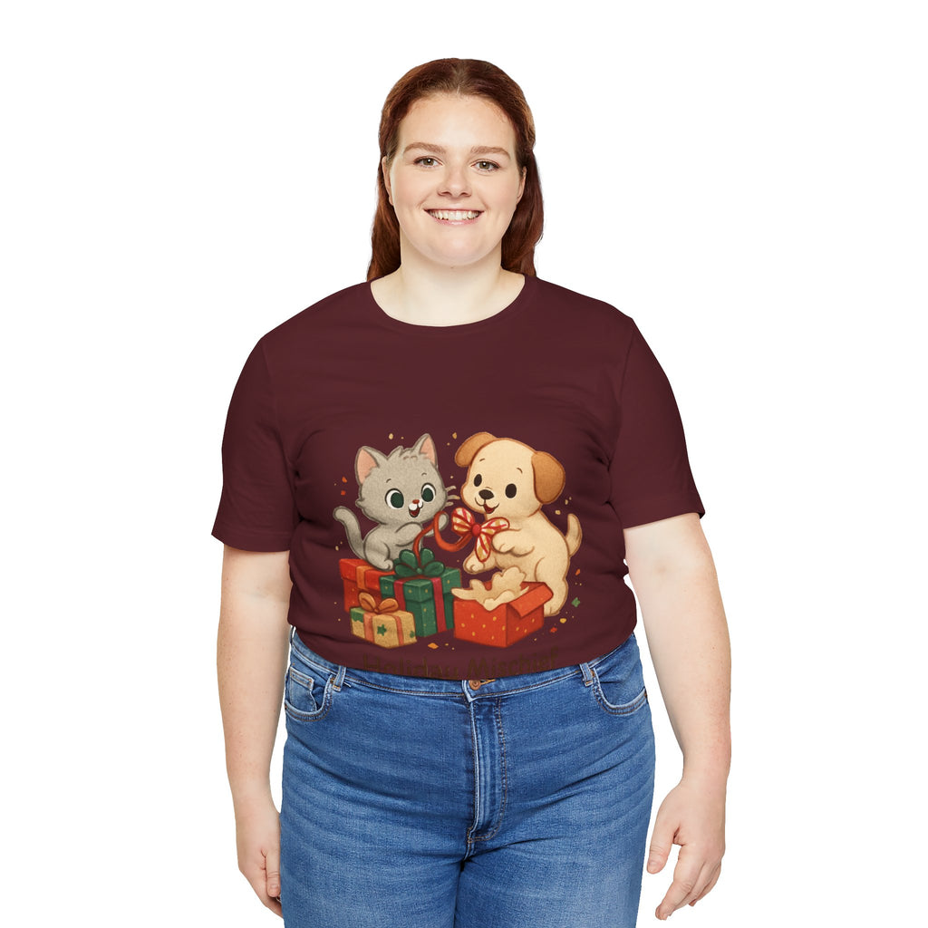 Holiday Mischief, Kitten T-Shirt