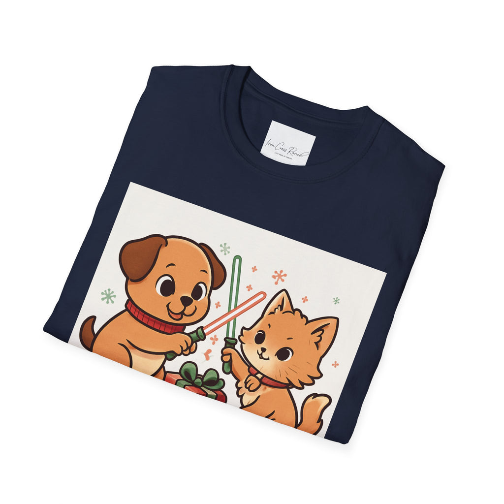 Holiday Showdown Kitten, Puppy T-Shirt