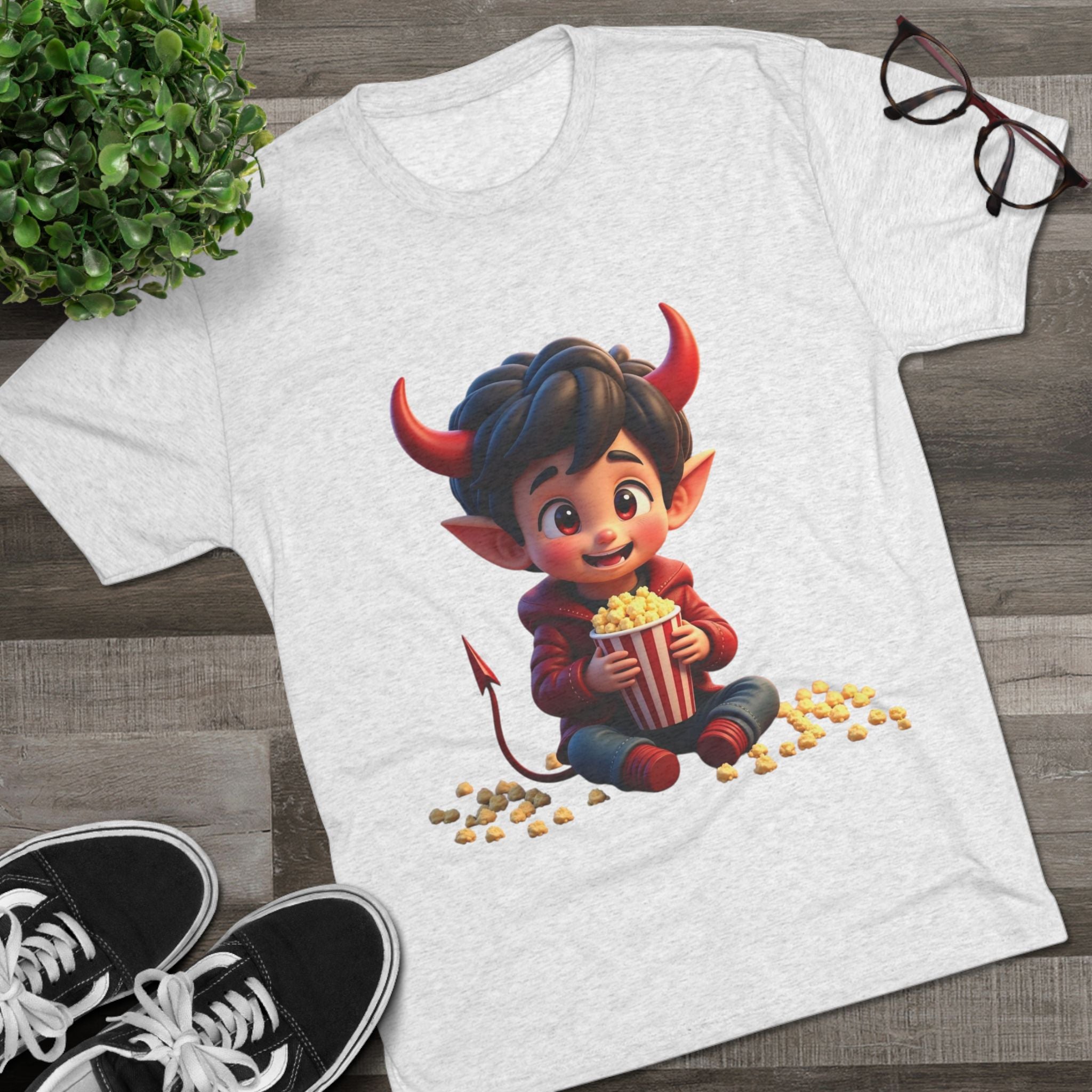 Devil Popcorn Tee
