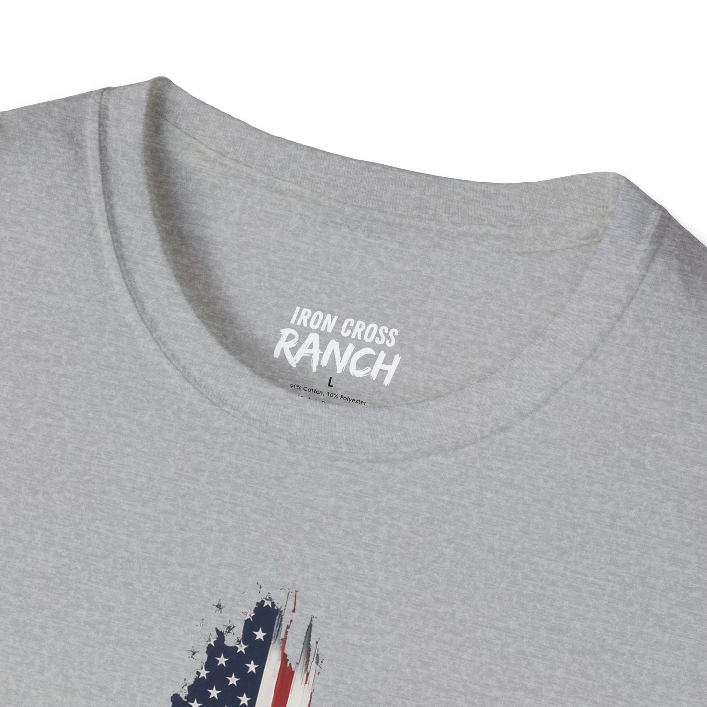 Cross flag, God, Family, Country