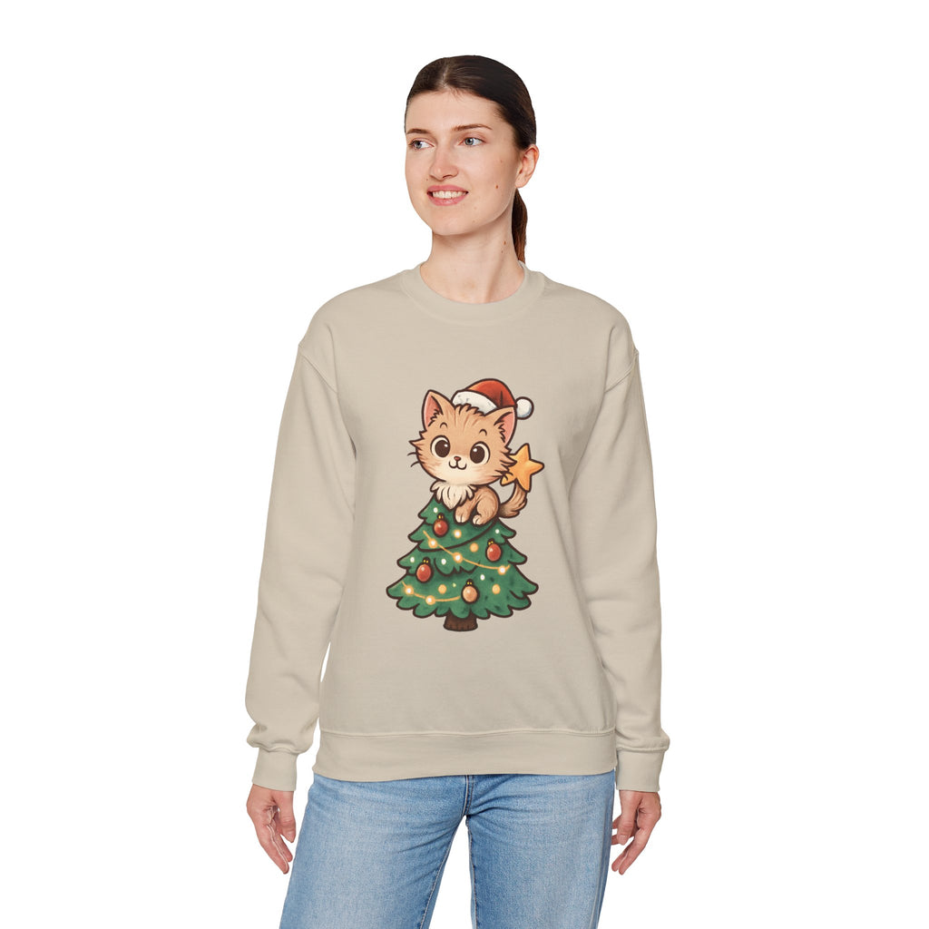 Christmas Cat -Sweatshirt