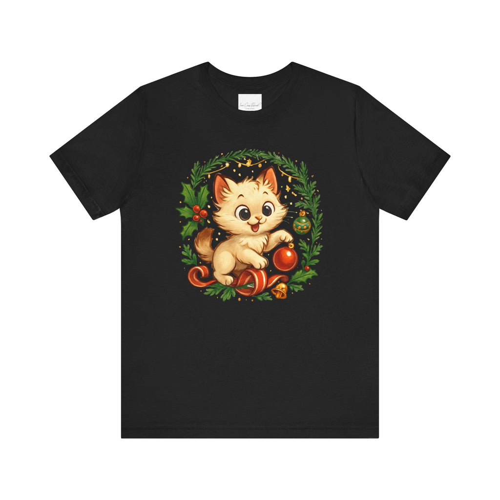 Christmas Kitten Play T-Shirt