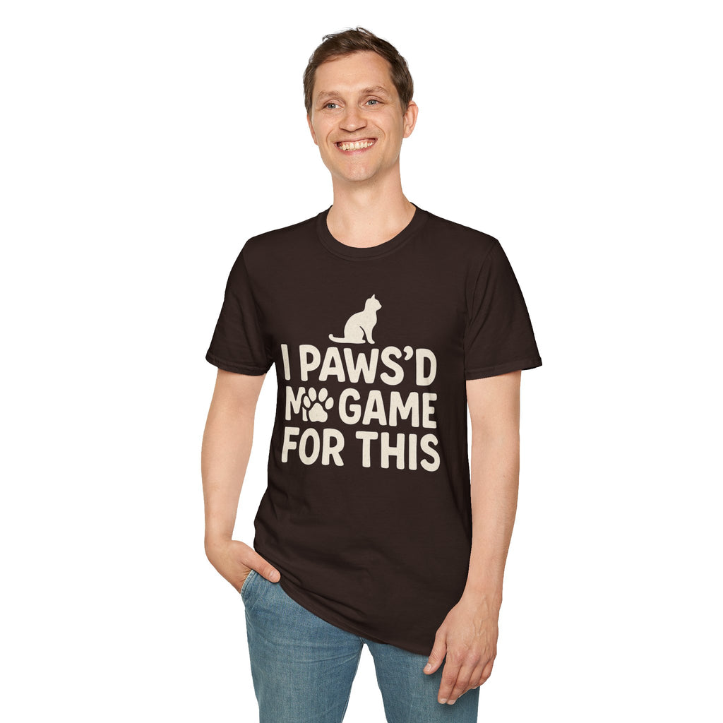 I Paws'd My -Gamer T-Shirt