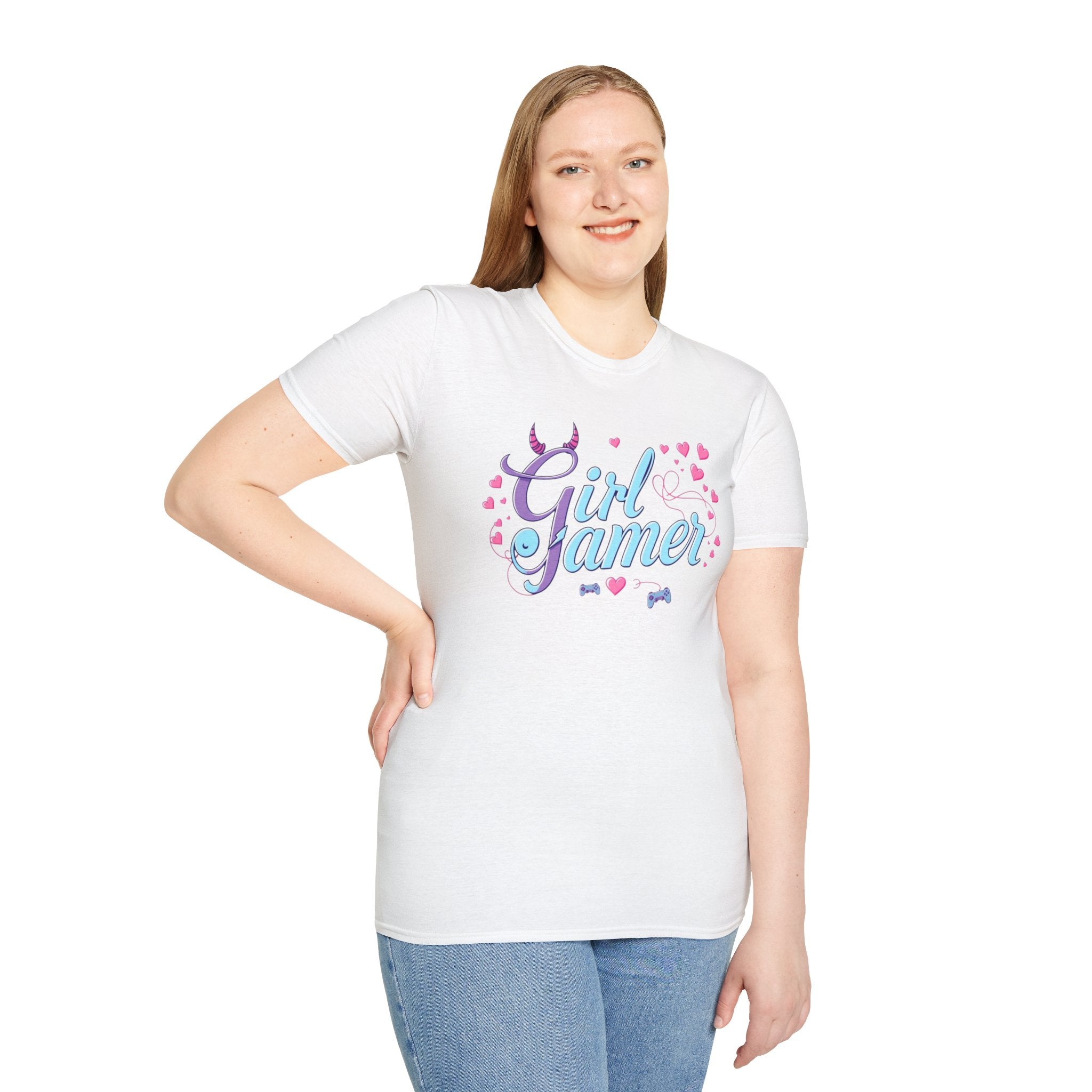 Girl Gamer T-Shirt, Pastel