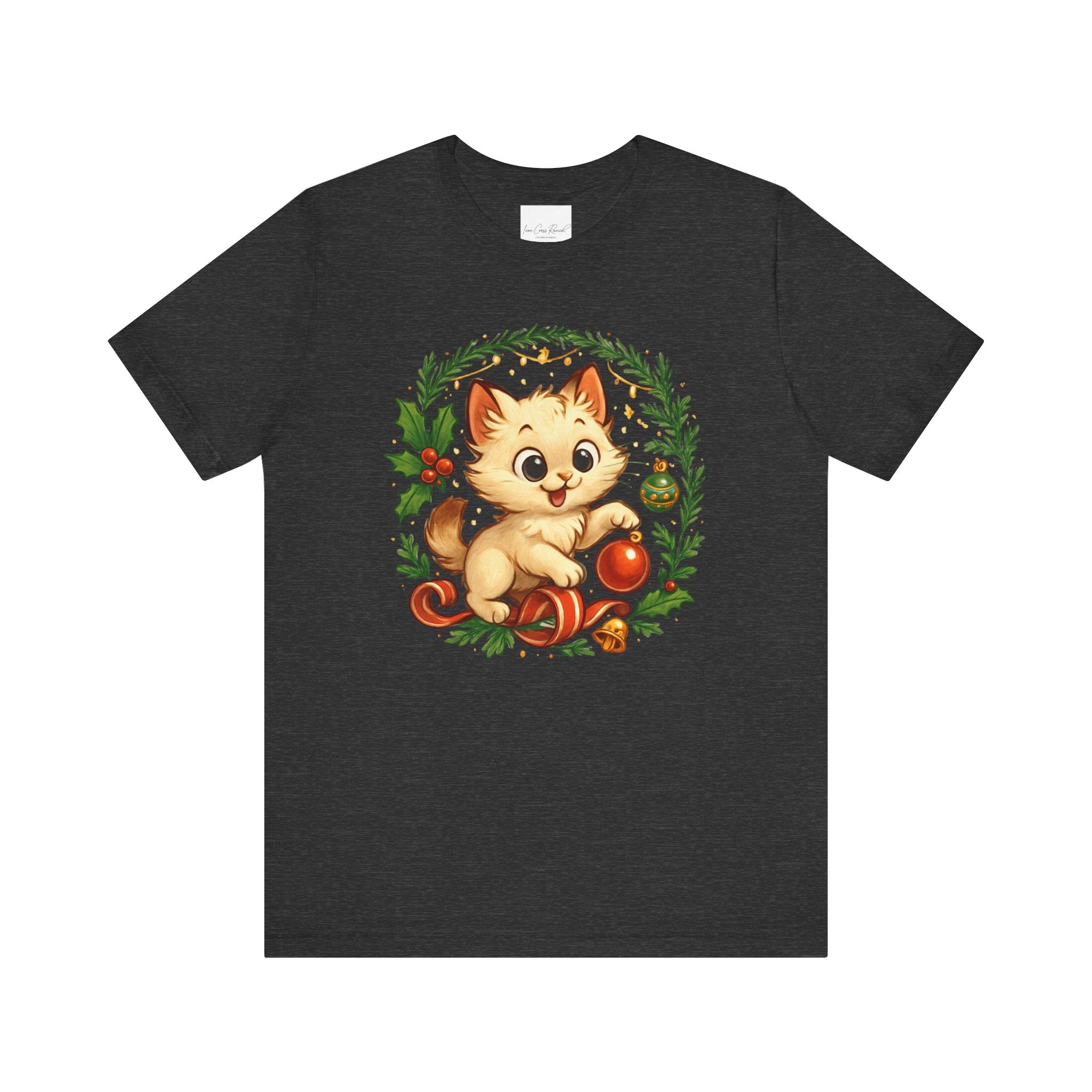 Christmas Kitten Play T-Shirt