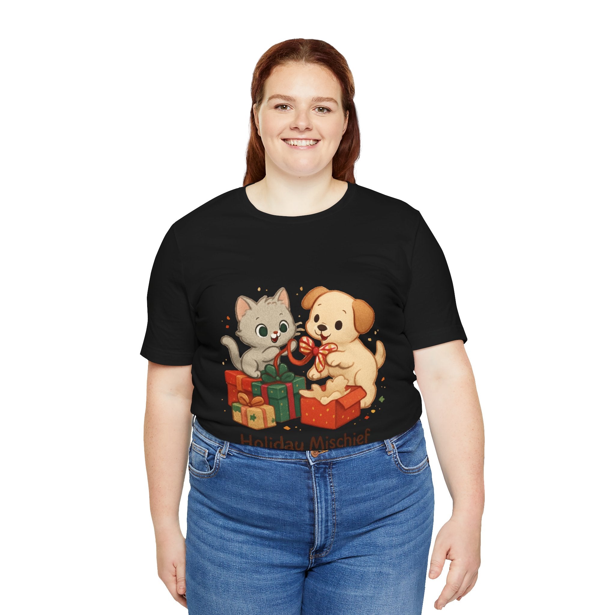 Holiday Mischief, Kitten T-Shirt