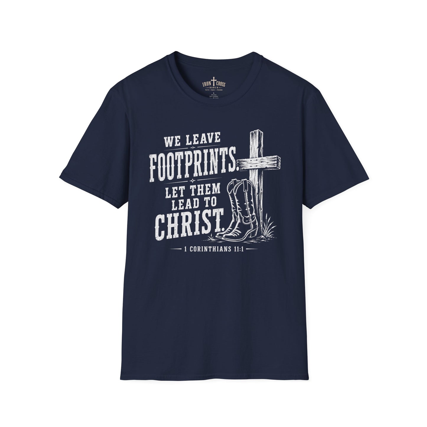 We Leave Footprints Let Them Lead to Christ
