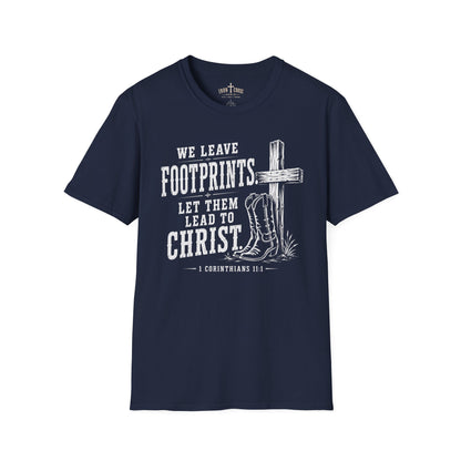 We Leave Footprints Let Them Lead to Christ