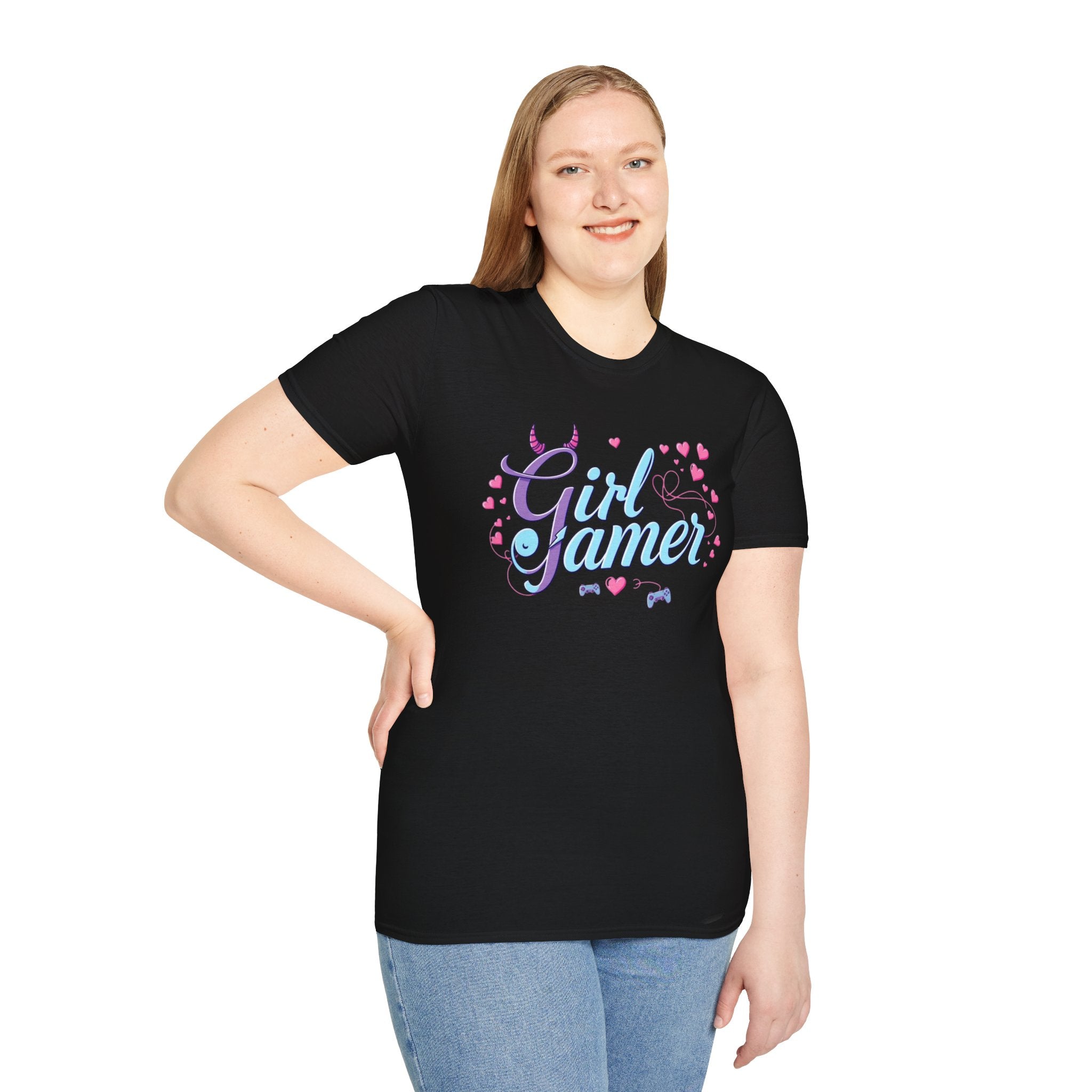Girl Gamer T-Shirt, Pastel