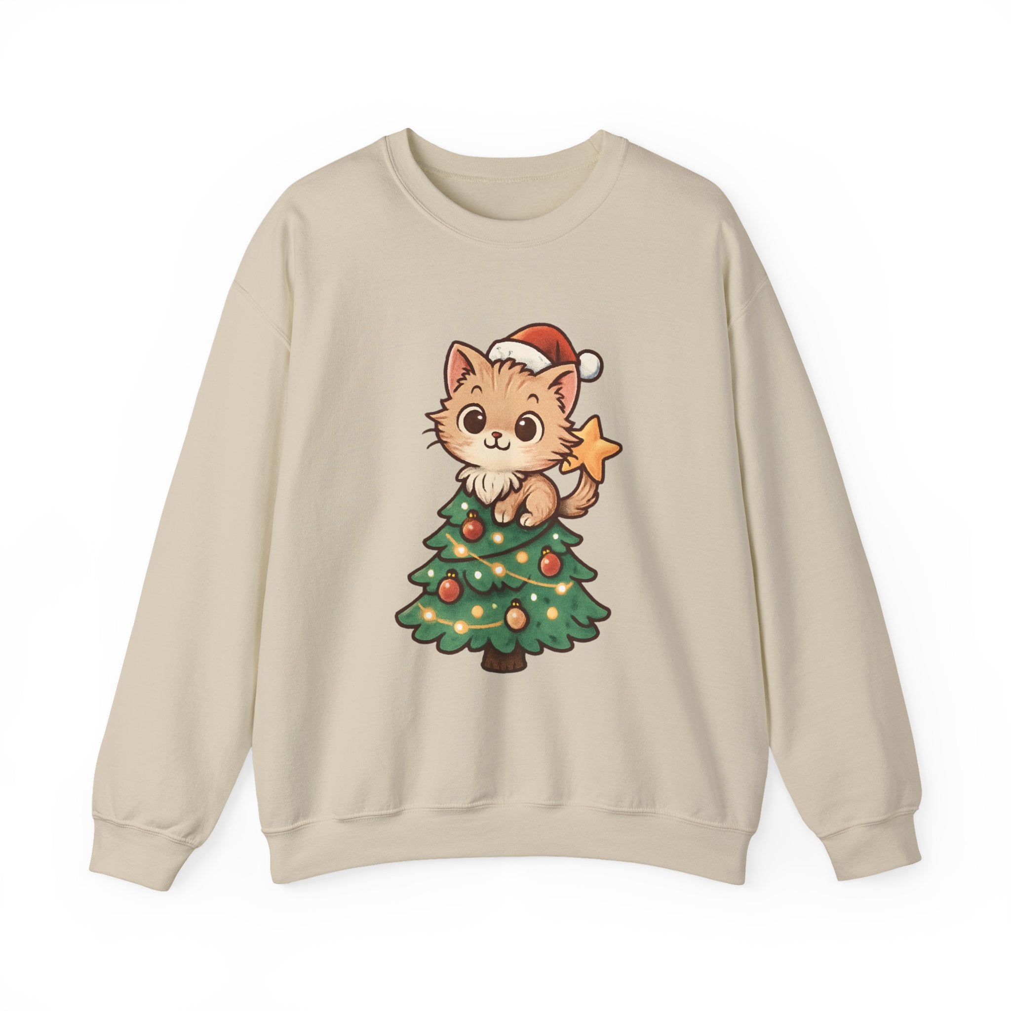 Christmas Cat -Sweatshirt