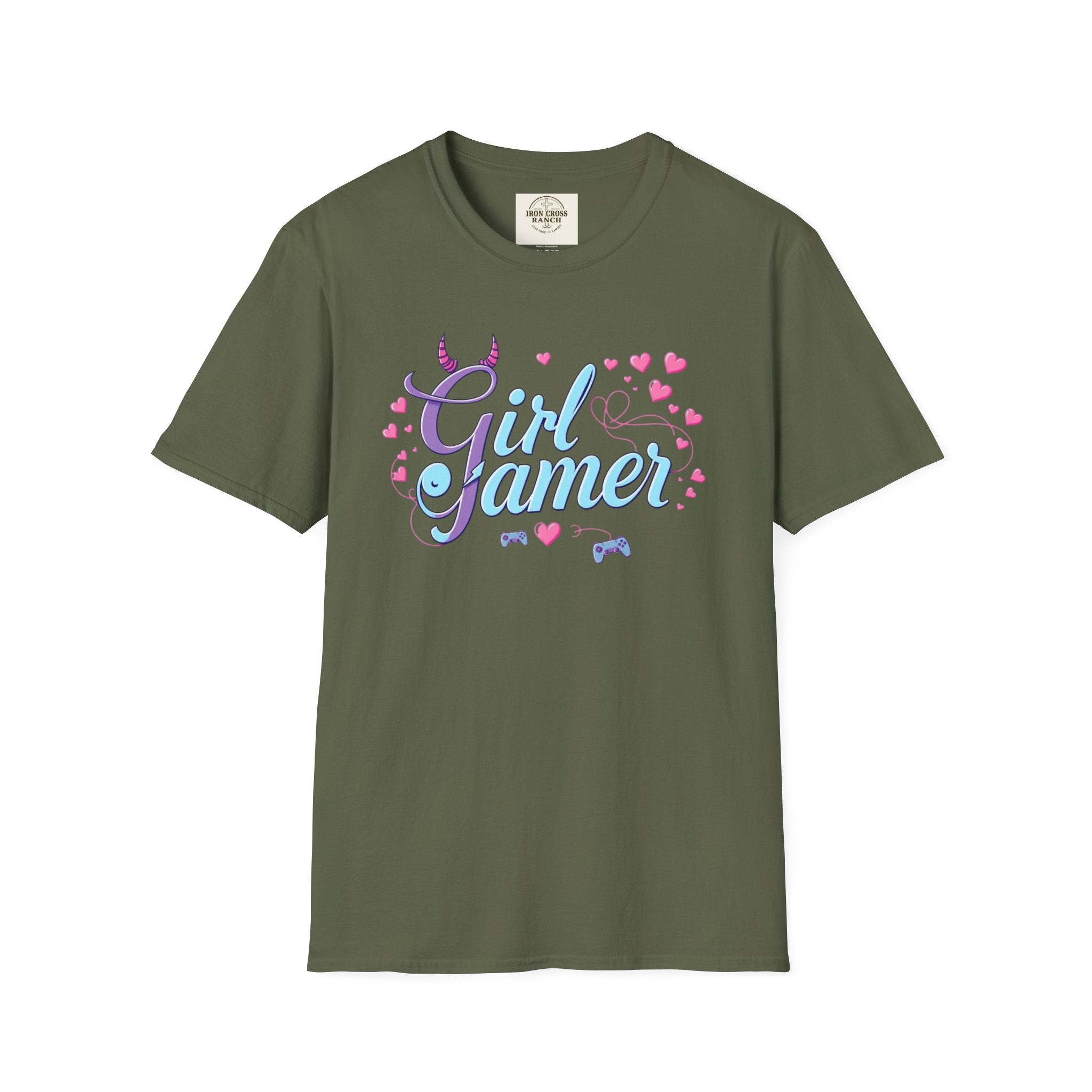 Girl Gamer T-Shirt, Pastel