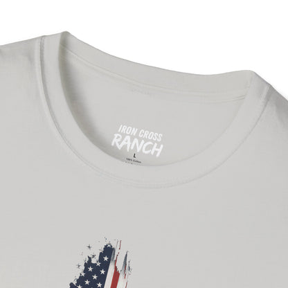 Cross flag, God, Family, Country