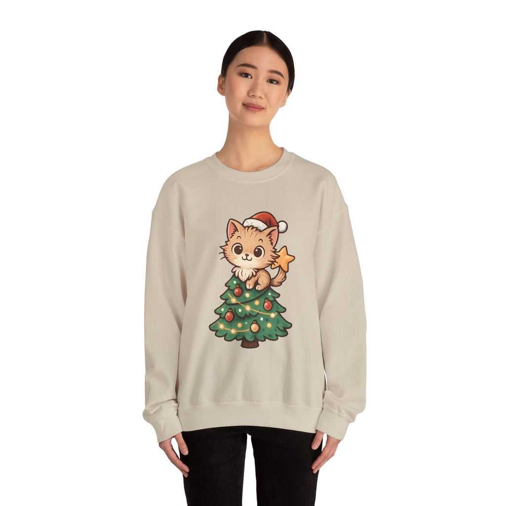 Christmas Cat -Sweatshirt