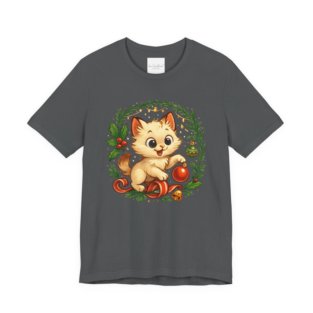 Christmas Kitten Play T-Shirt