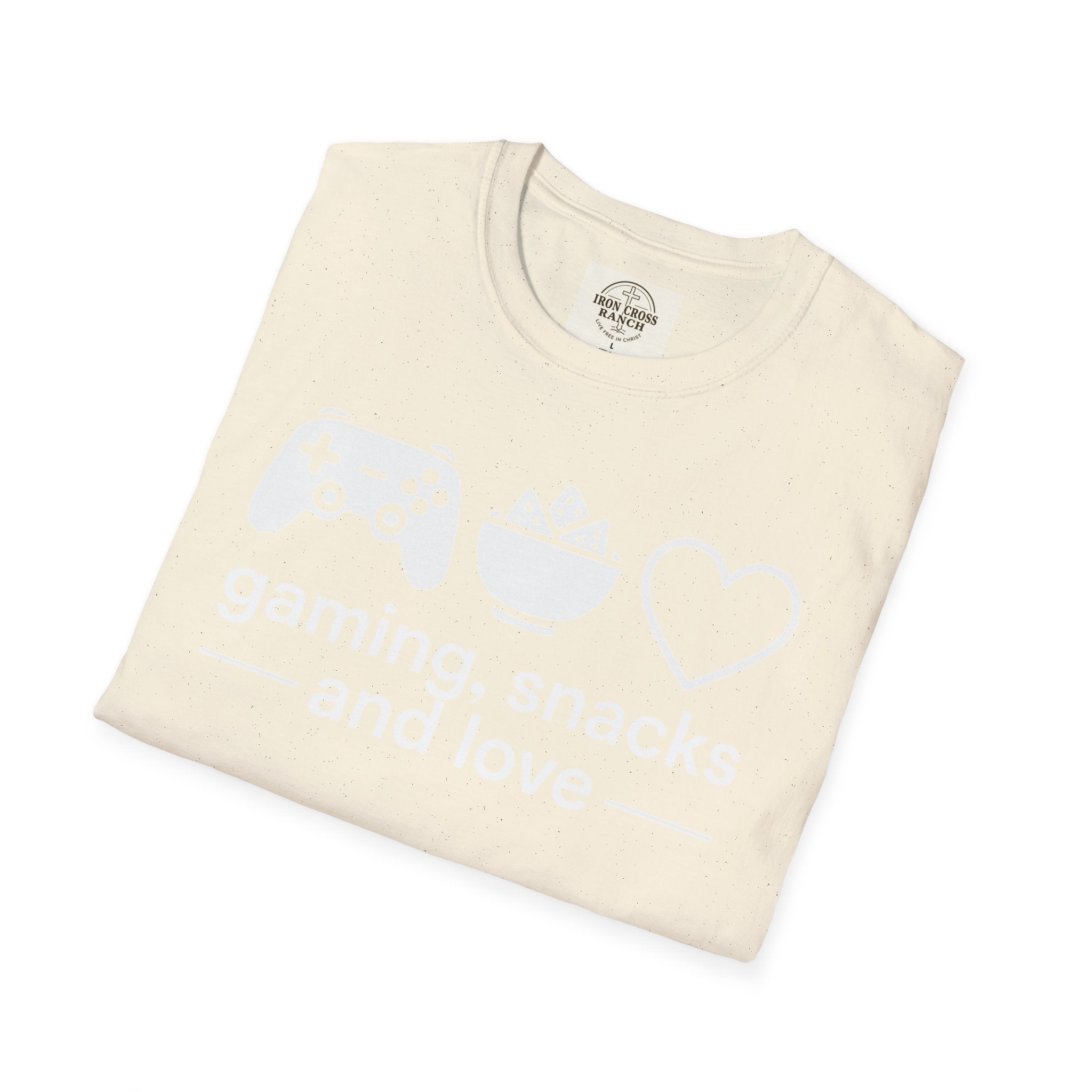 Gaming, Snacks and Love, Gamer T-shirt