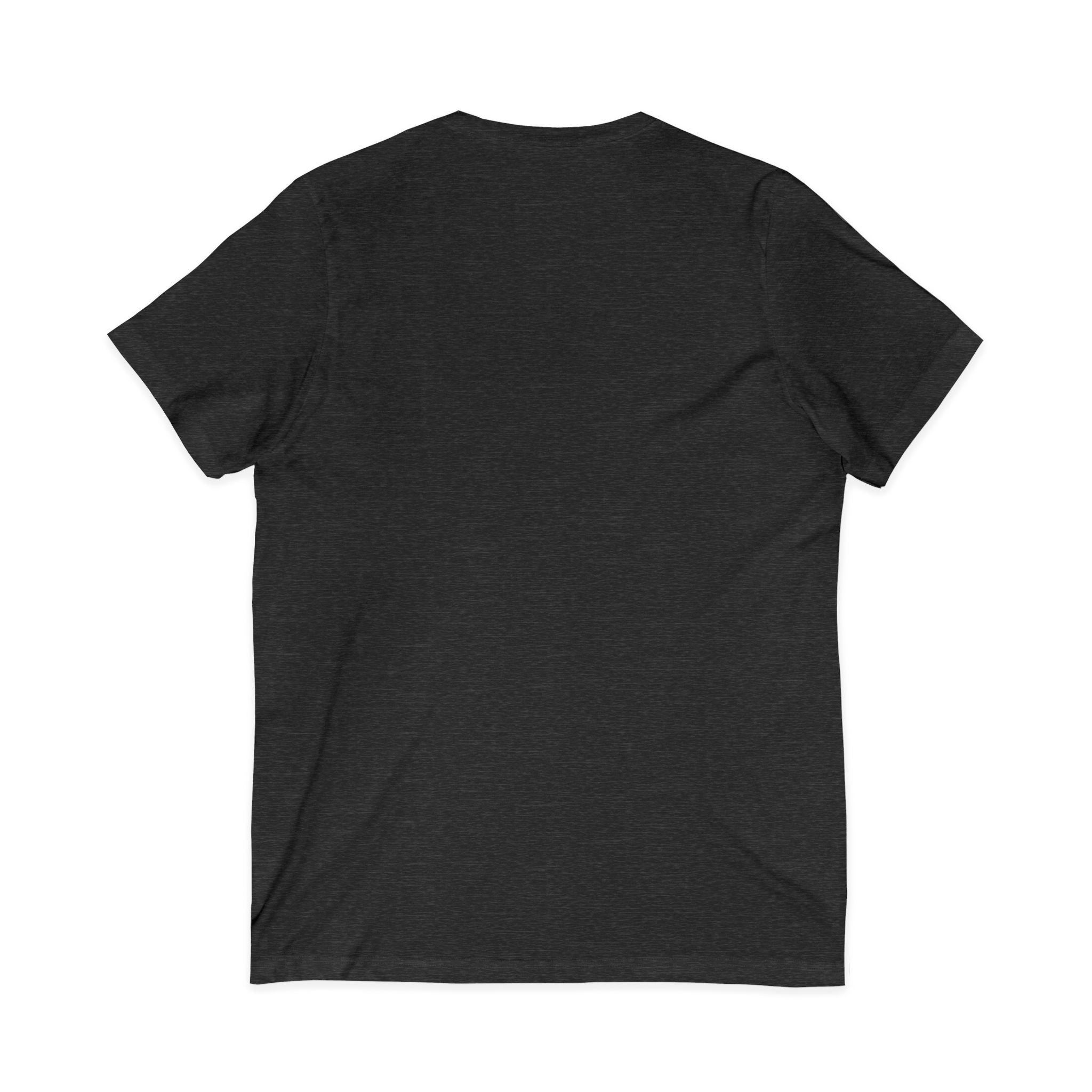 V-Neck Tee Cute Kitten Coffee Morning Love Shirt
